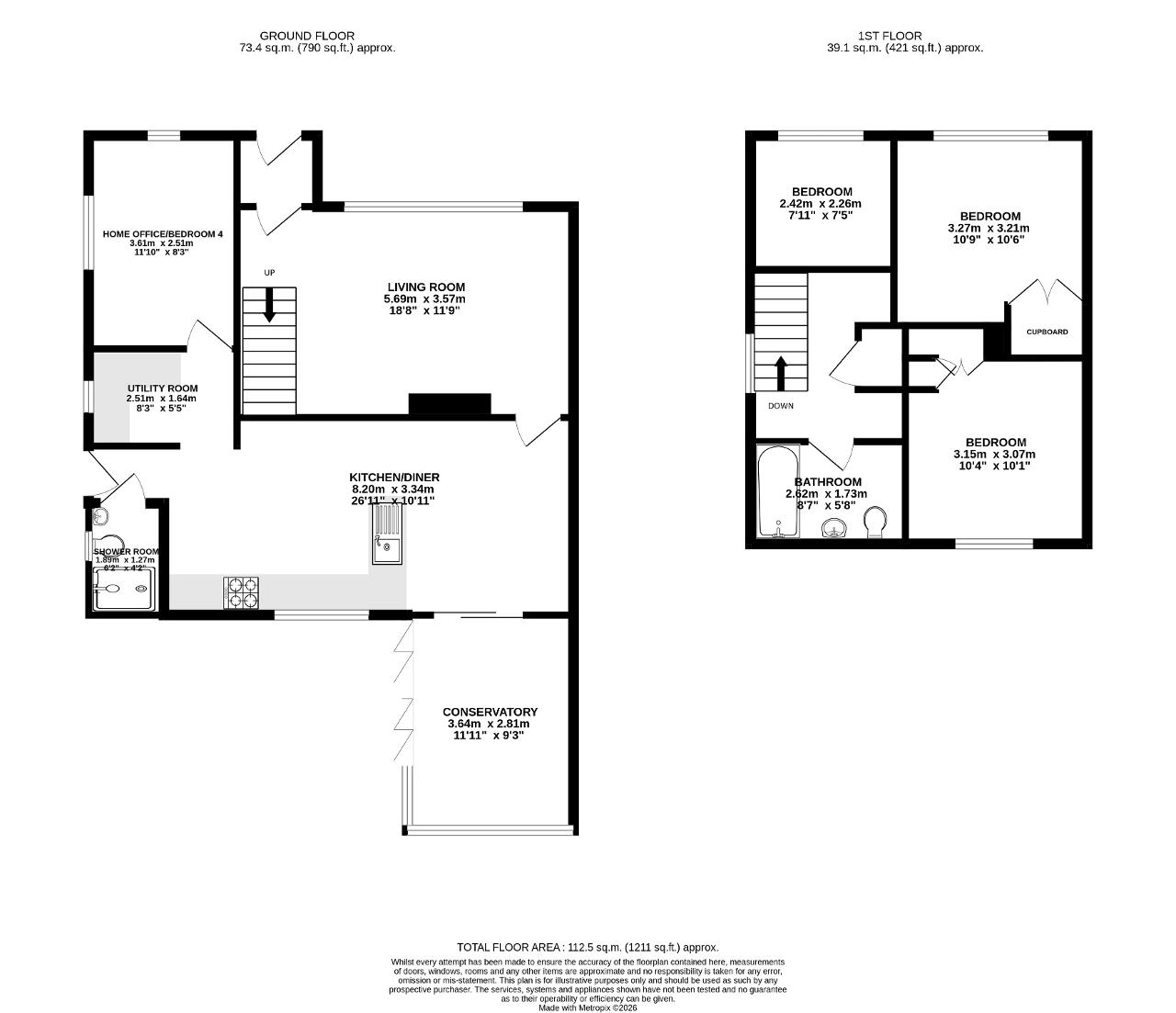 5, Kingsdown Road, Trowbridge floorplan