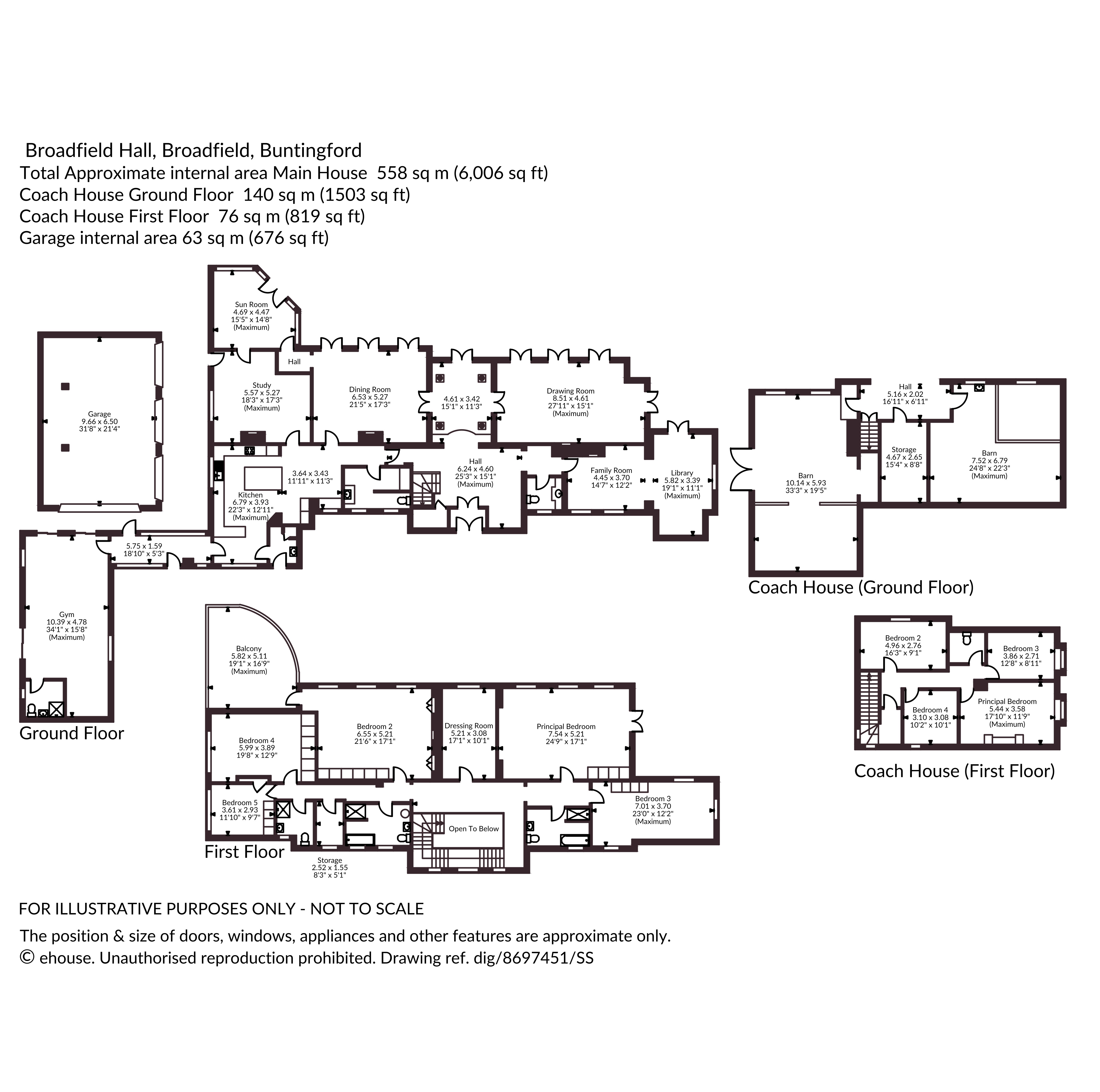 Broadfield Hall,, Broadfield, Hertfordshire floorplan