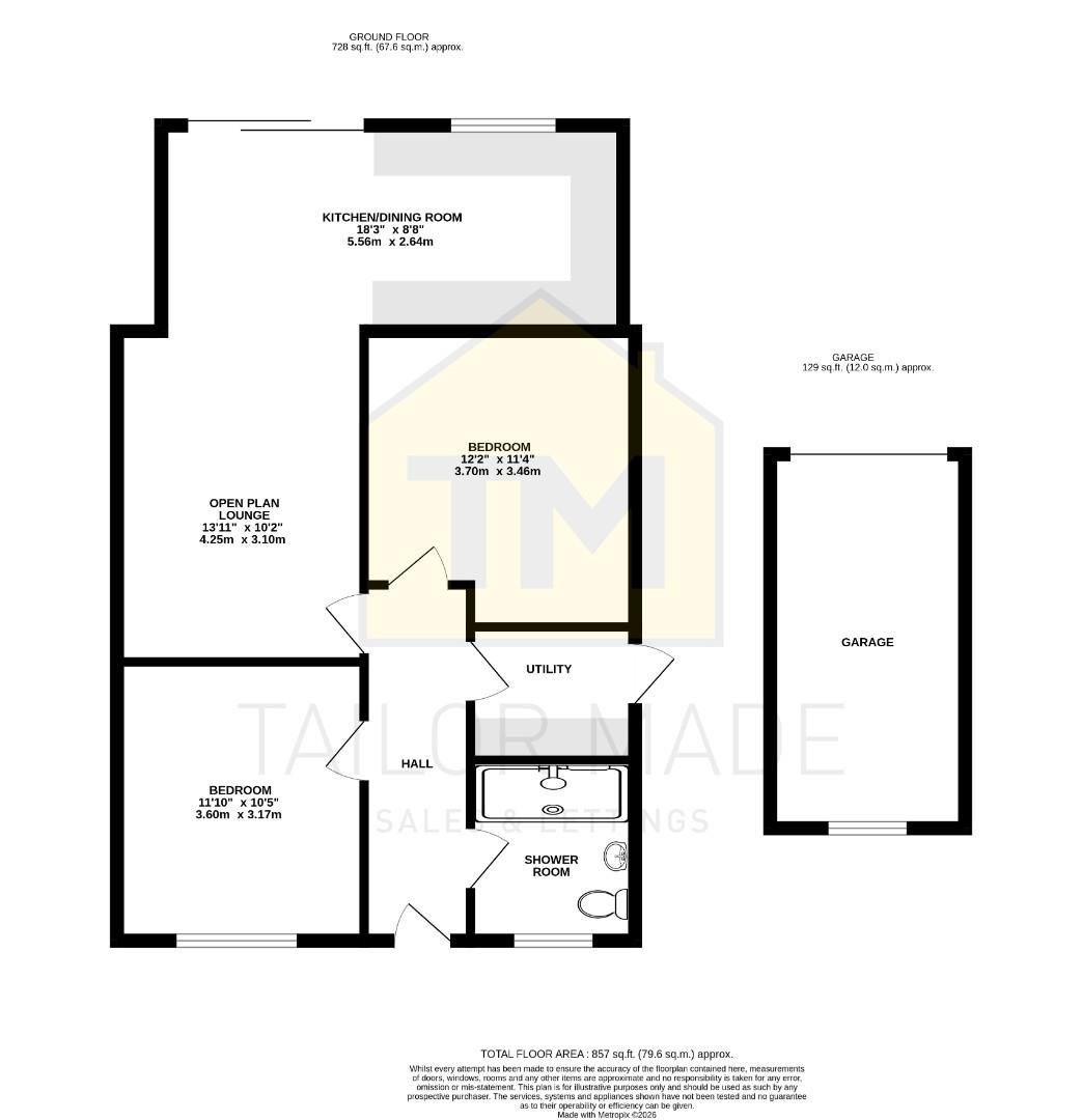 18, Beche Way, Coventry floorplan