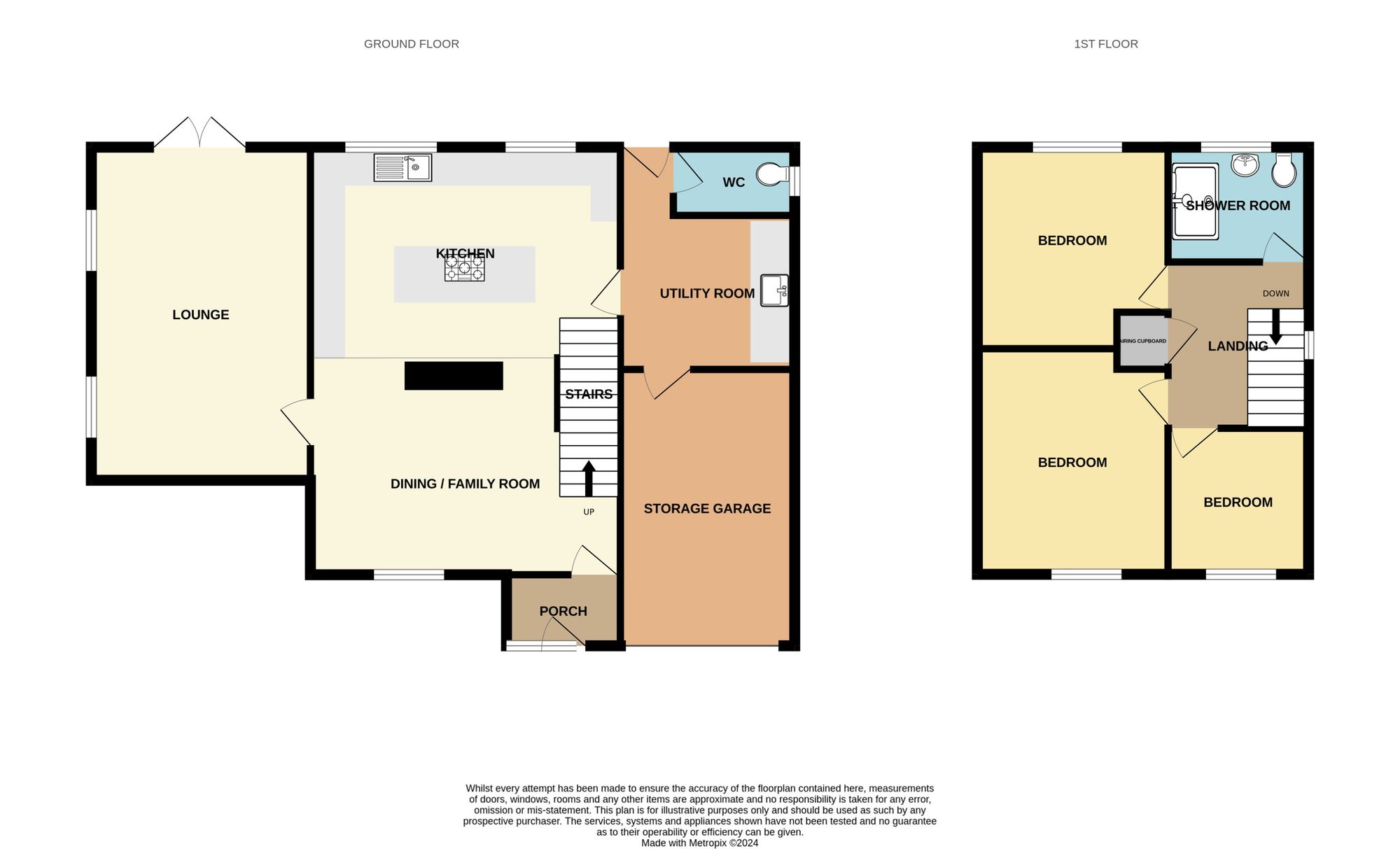 16 Argyll Crescent, Telford floorplan