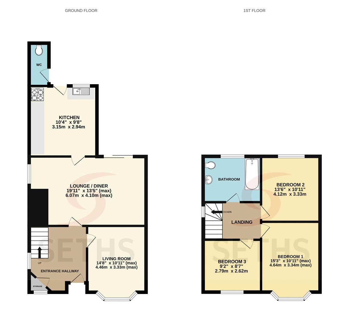 6, Bodnant Avenue, Leicester floorplan