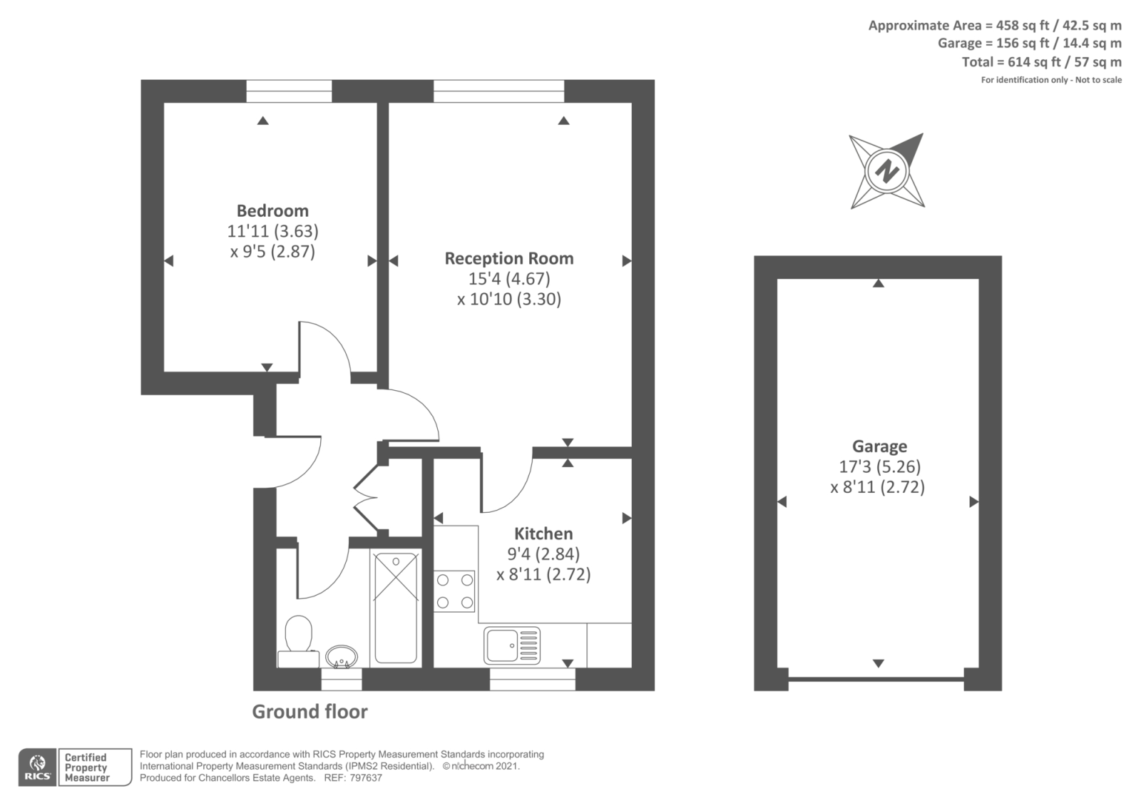 11, Millway Close, Oxford floorplan