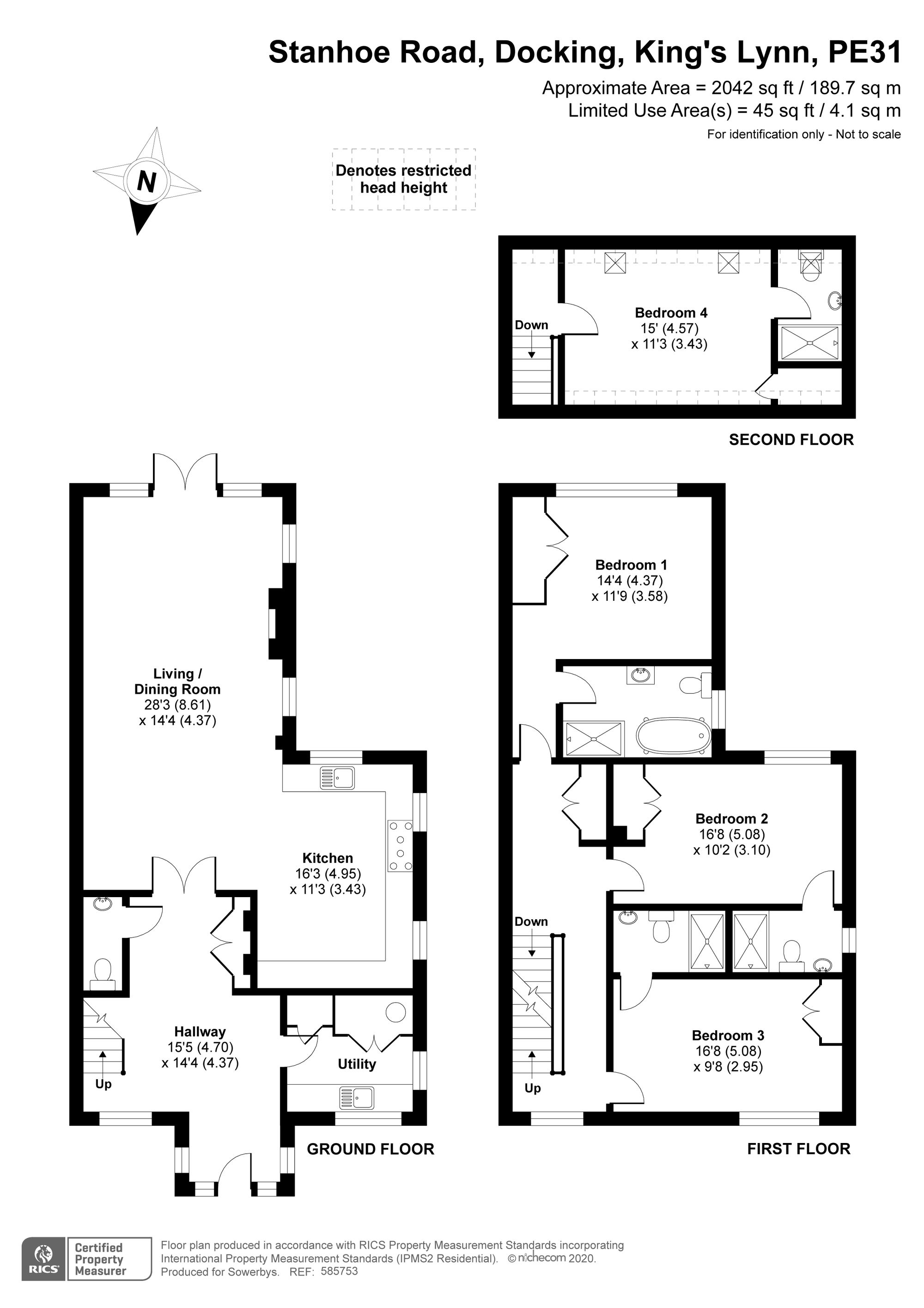 1 Kingsdown Cottage Stanhoe Road, King's Lynn floorplan