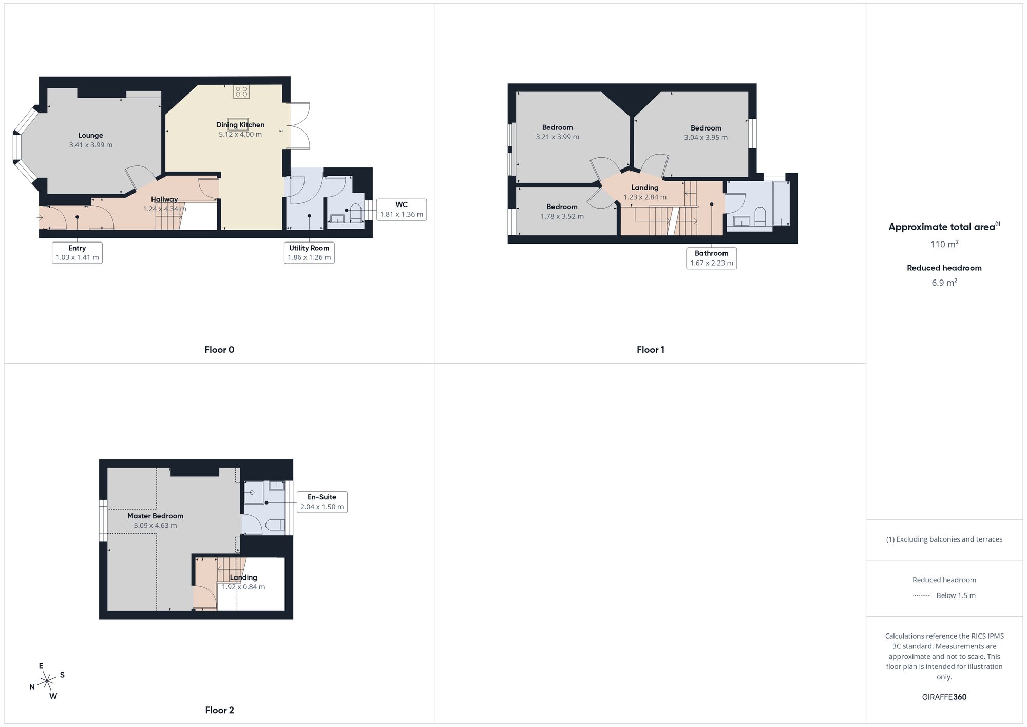 30 Kells Gardens, Gateshead floorplan