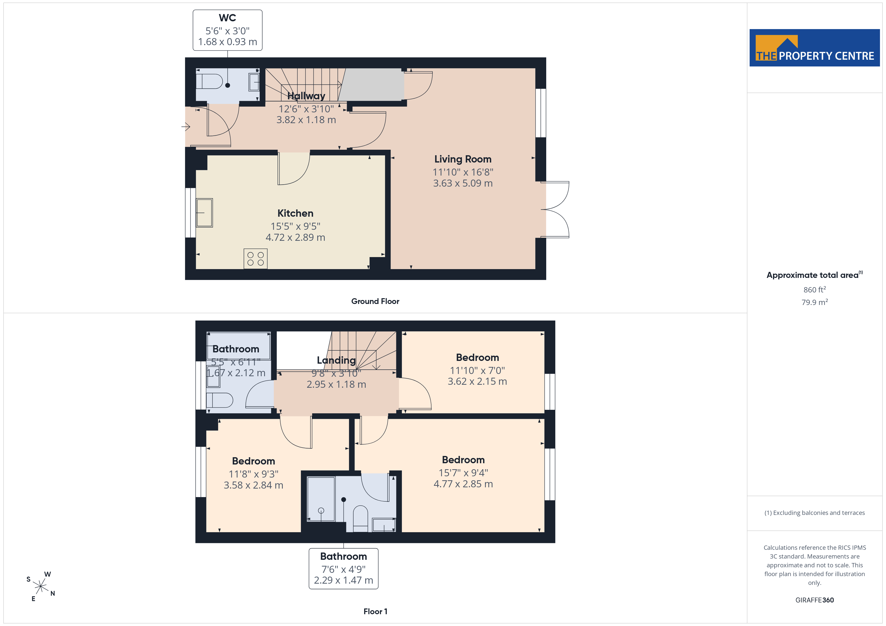 28, Weaver Crescent, Gloucester floorplan