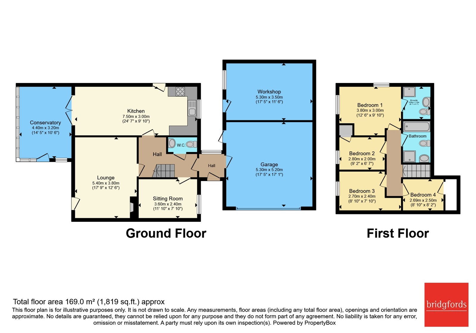 4, Rowan Croft, Chorley floorplan
