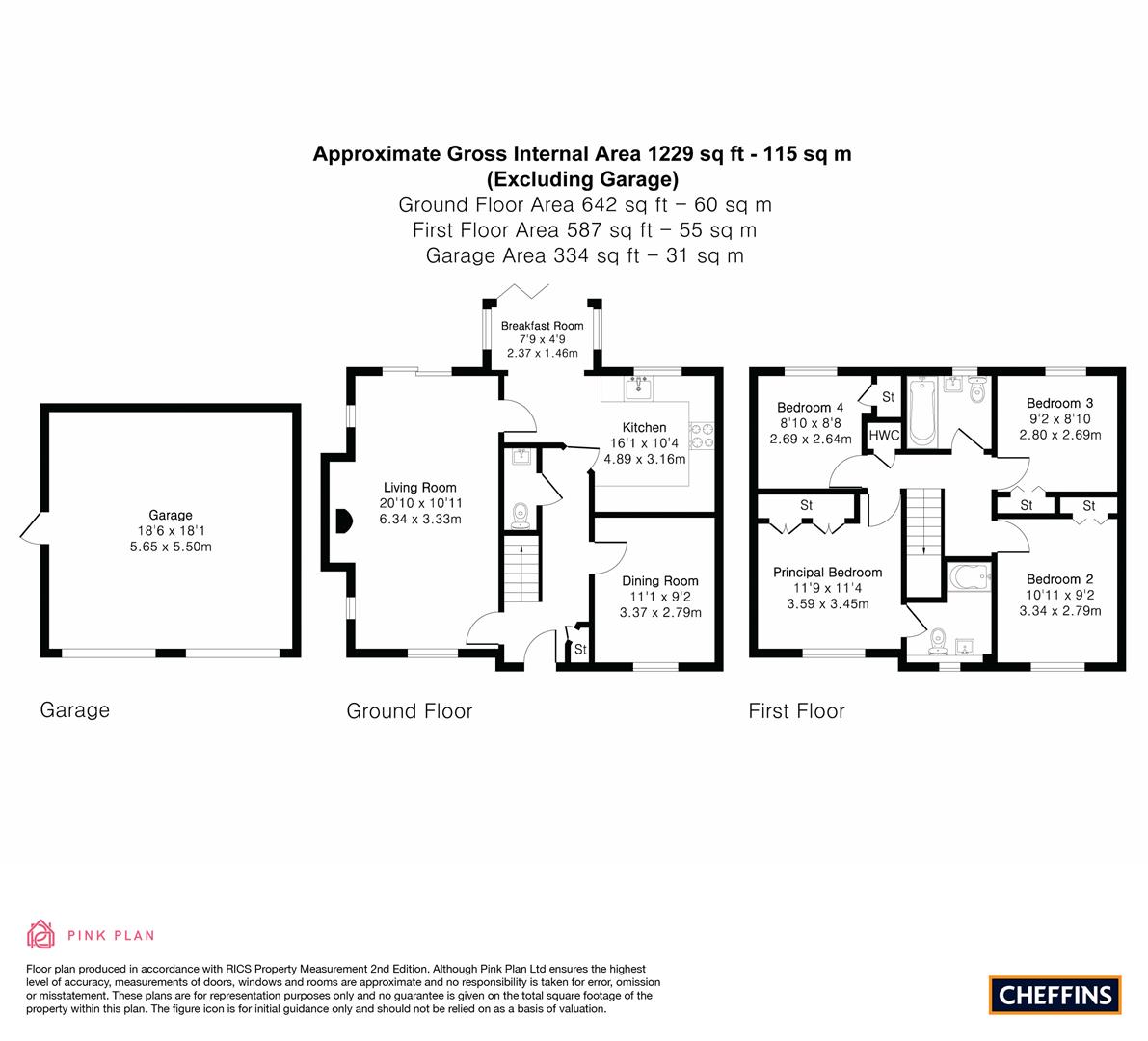 5, Goodliffe Avenue, Balsham floorplan