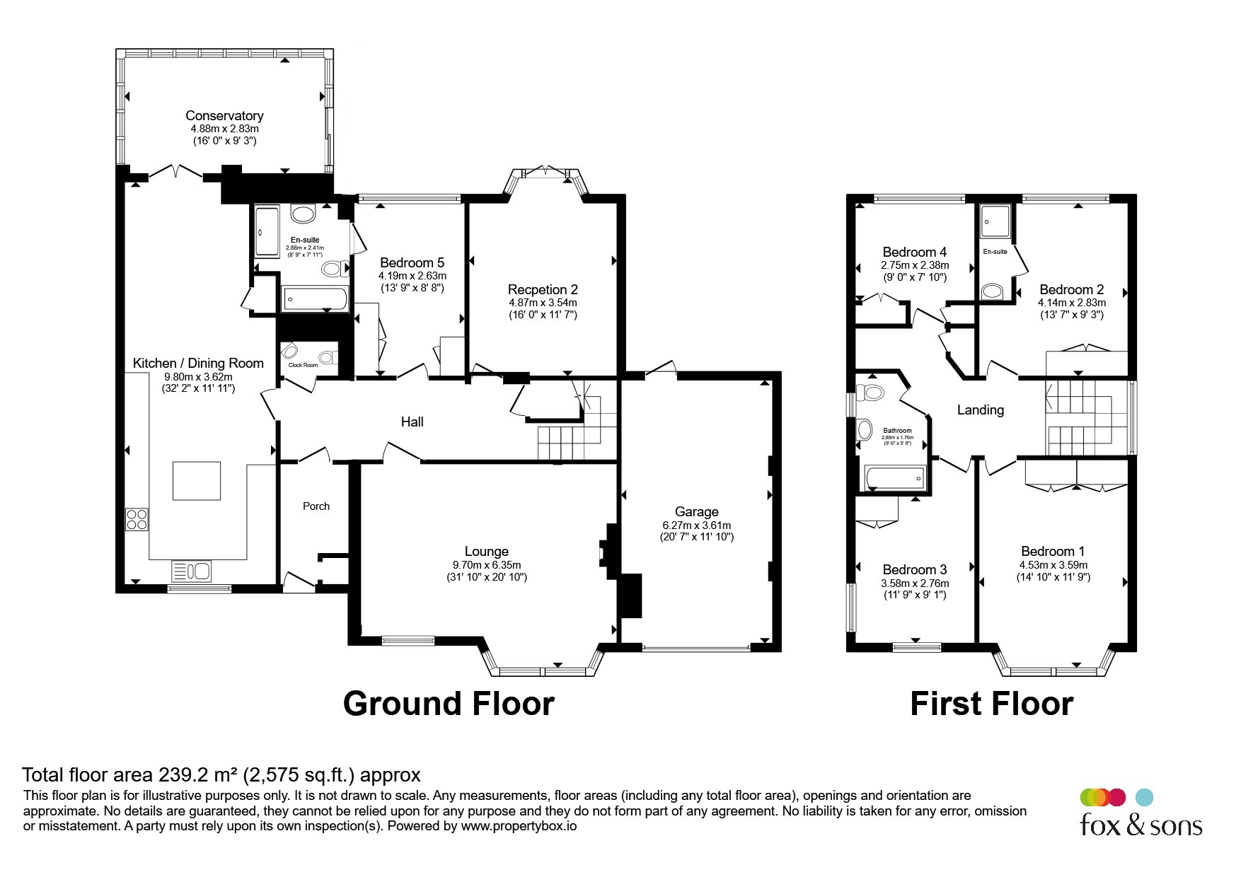 2, Southdown Road, Eastbourne floorplan