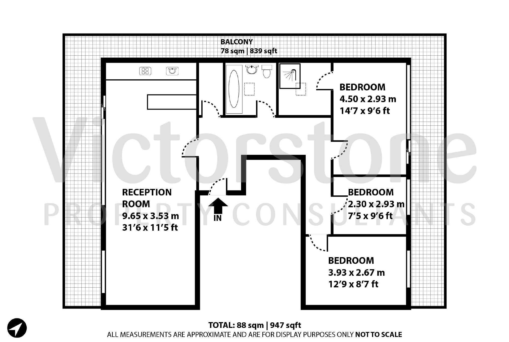 3 Bedrooms Flat to rent in Dereham Place, Shoreditch EC2A