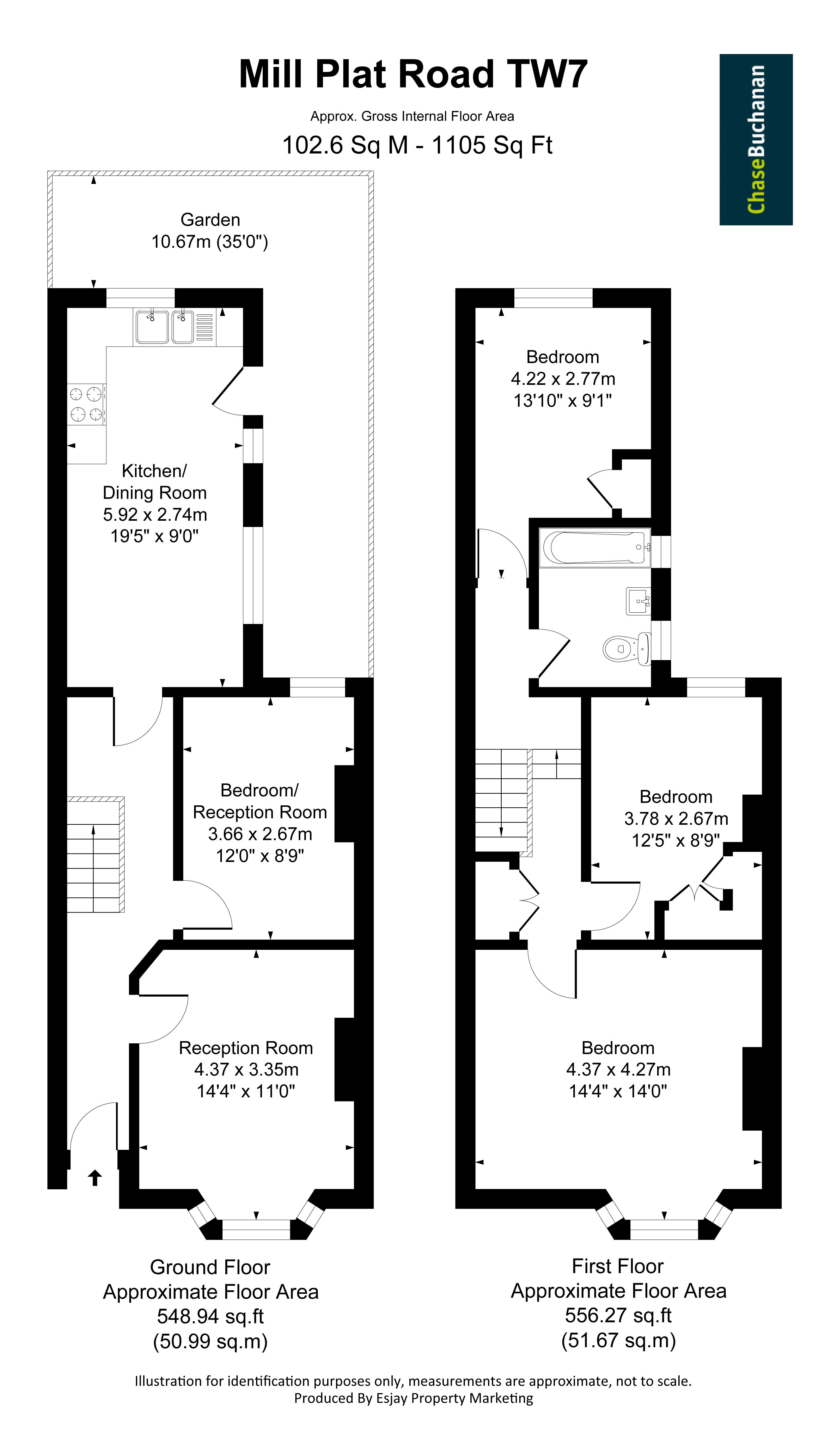 36, Mill Plat Avenue, Isleworth floorplan