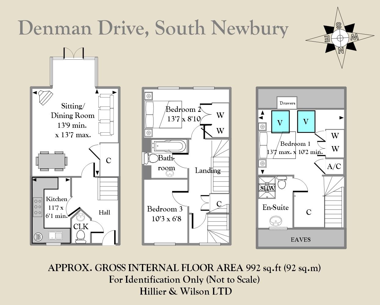 5, Denman Drive, Newbury floorplan