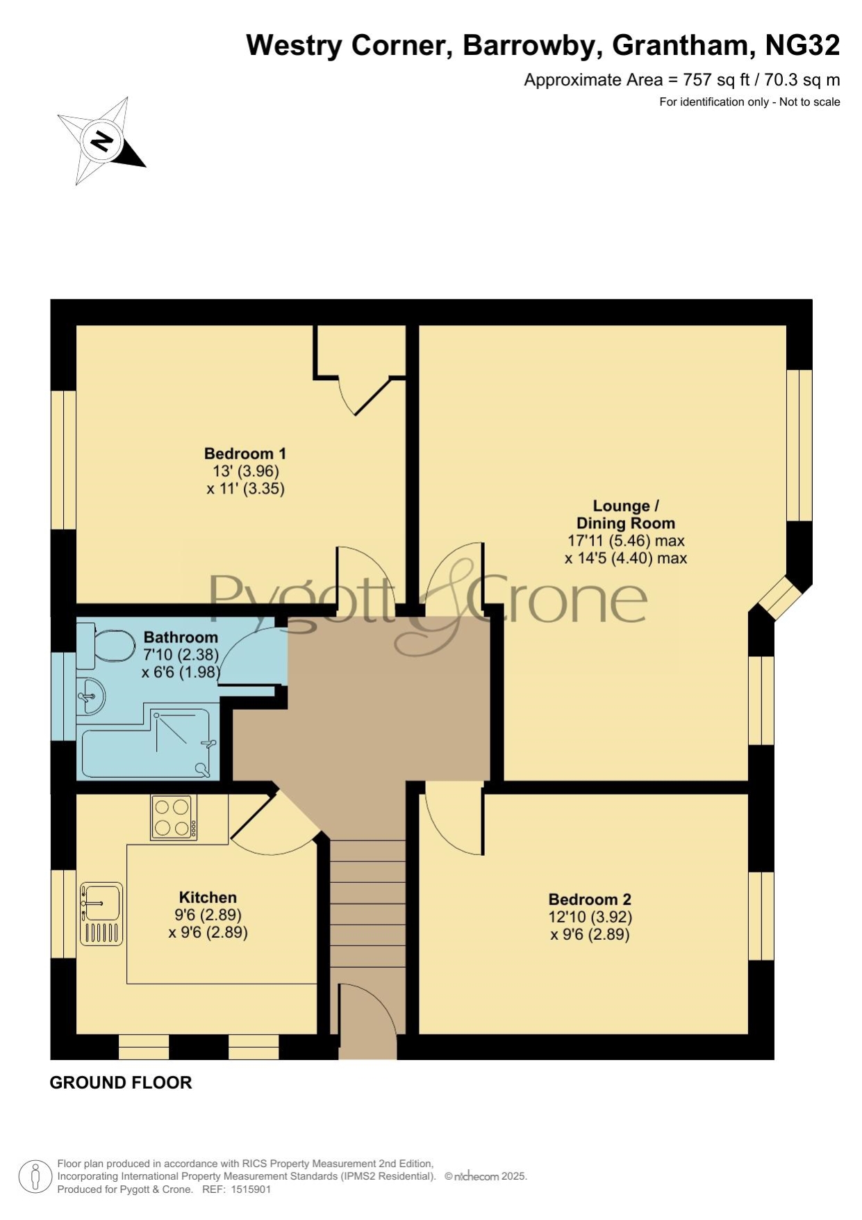 10, Westry Corner, Grantham floorplan