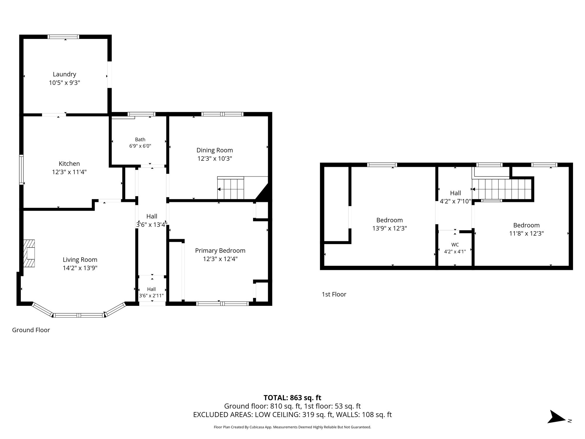 50 Strutherhill, Larkhall floorplan