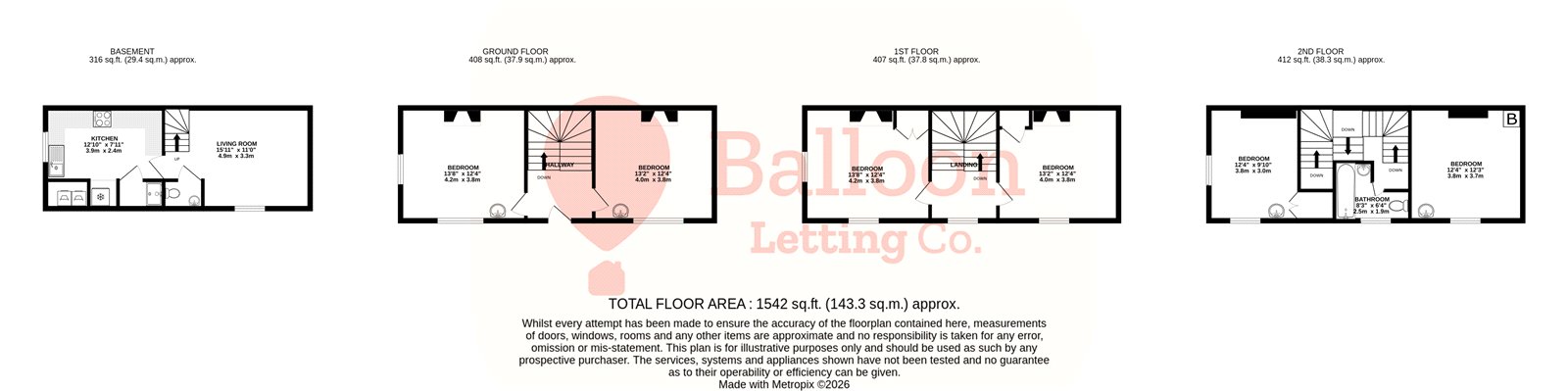 Dowry Place, Bristol floorplan