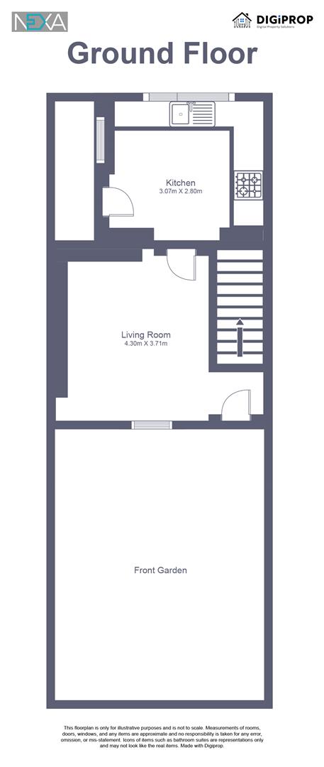 115, Hopkinstown Road, Pontypridd floorplan