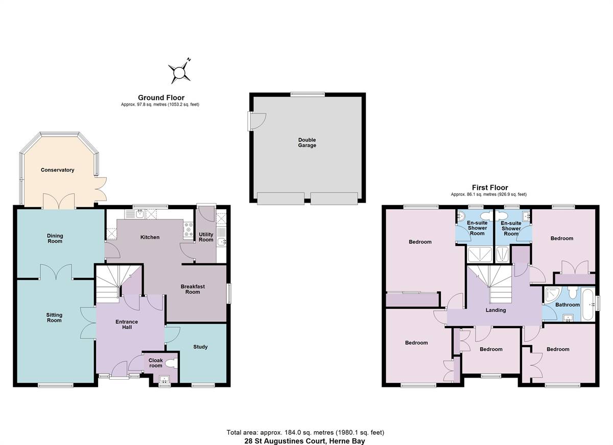 28, St. Augustines Court, Herne Bay floorplan