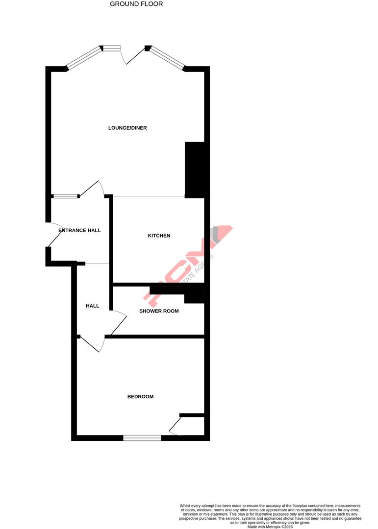 Flat 1, 27, Eversfield Place, St. Leonards-On-Sea floorplan