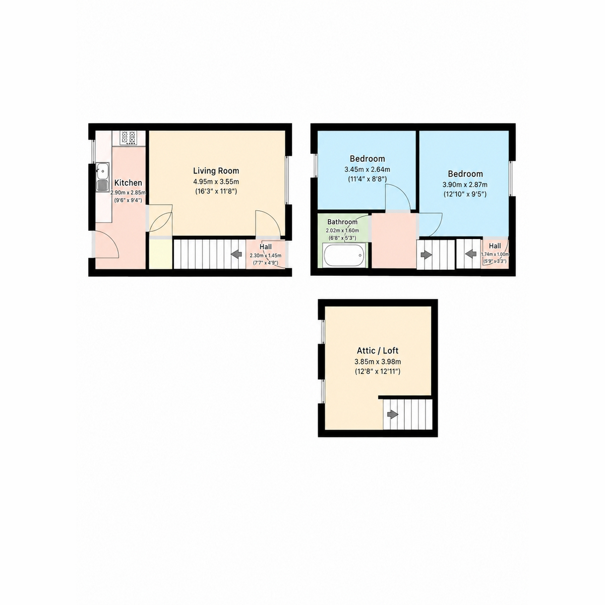 109, Stamperland Avenue, Glasgow floorplan