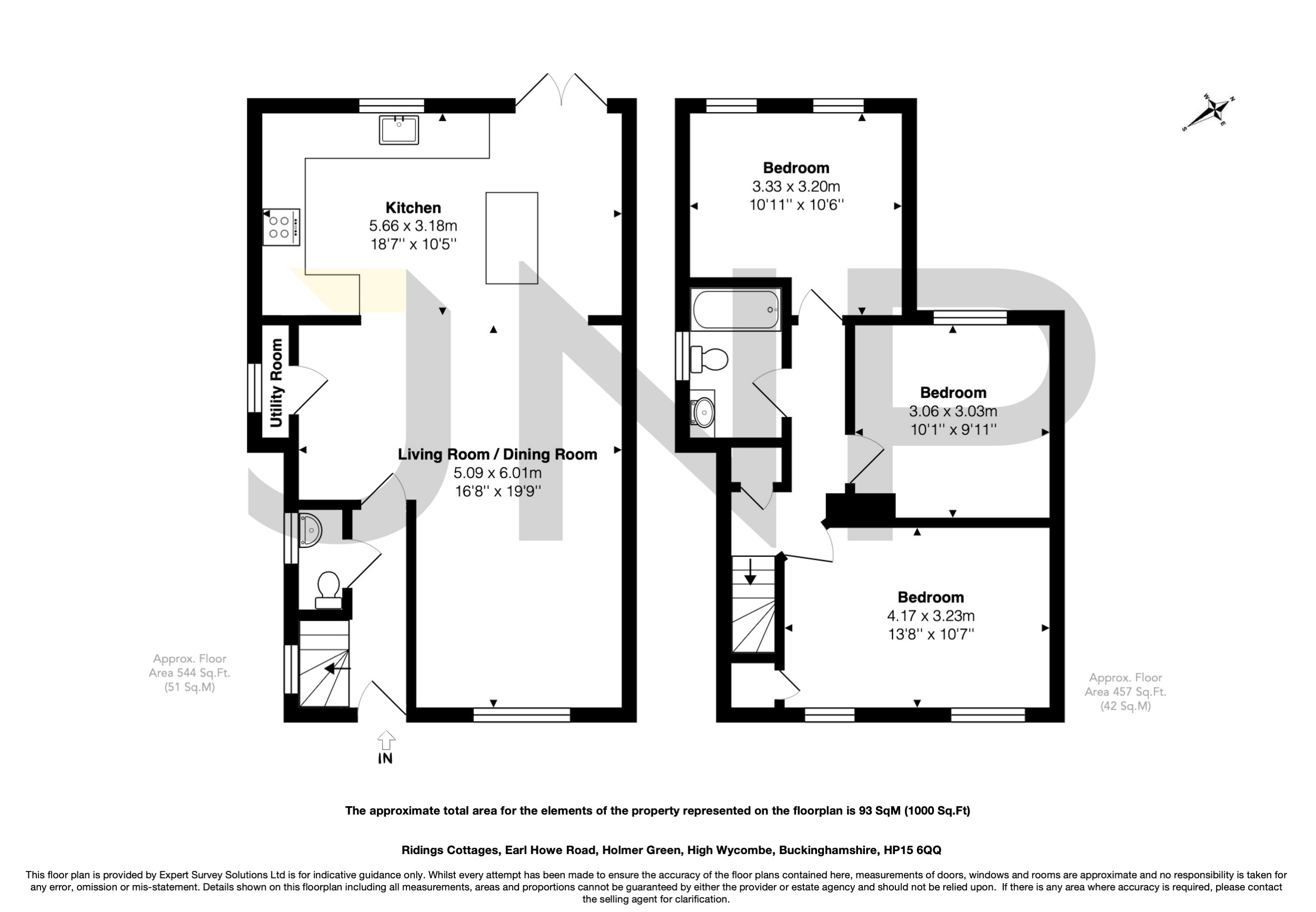 22 Ridings Cottages,, Earl Howe Road, High Wycombe floorplan