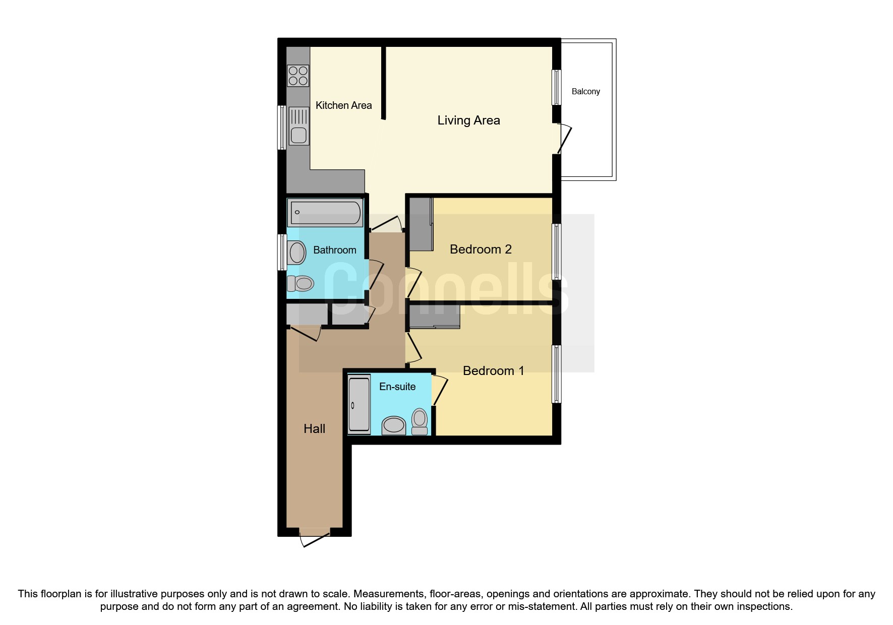 Bateson Drive, Leavesden, Watford WD25, 2 bedroom flat for sale
