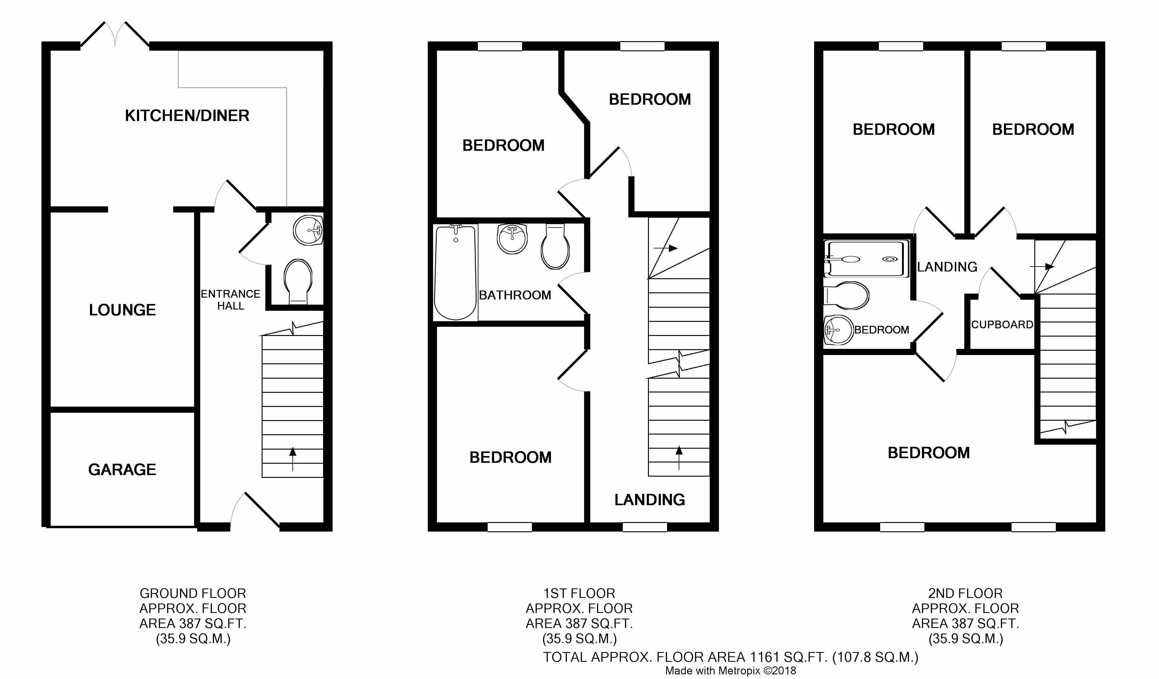 Great Copsie Way, Bristol floorplan