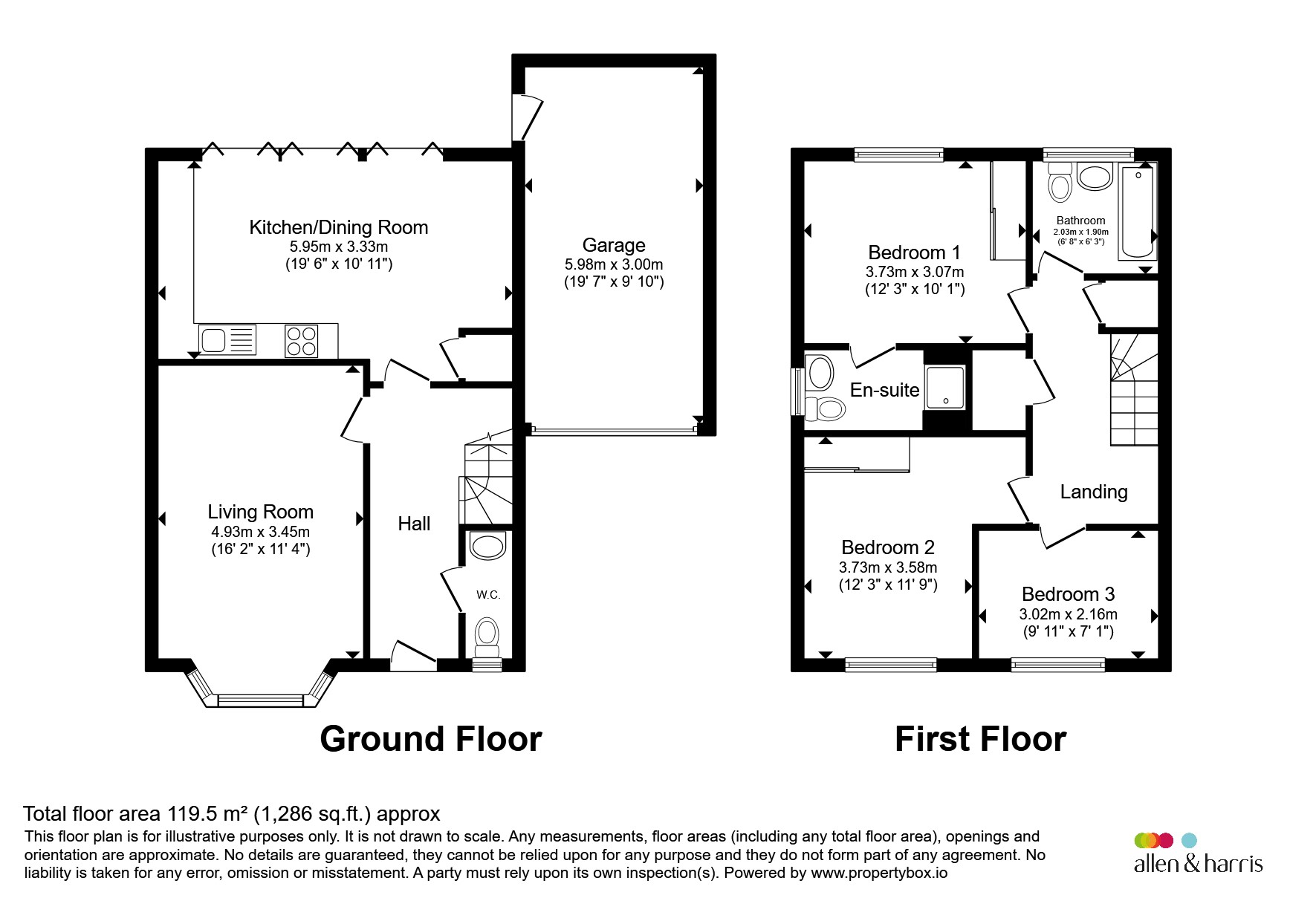 28, Prince Drive, Swindon floorplan