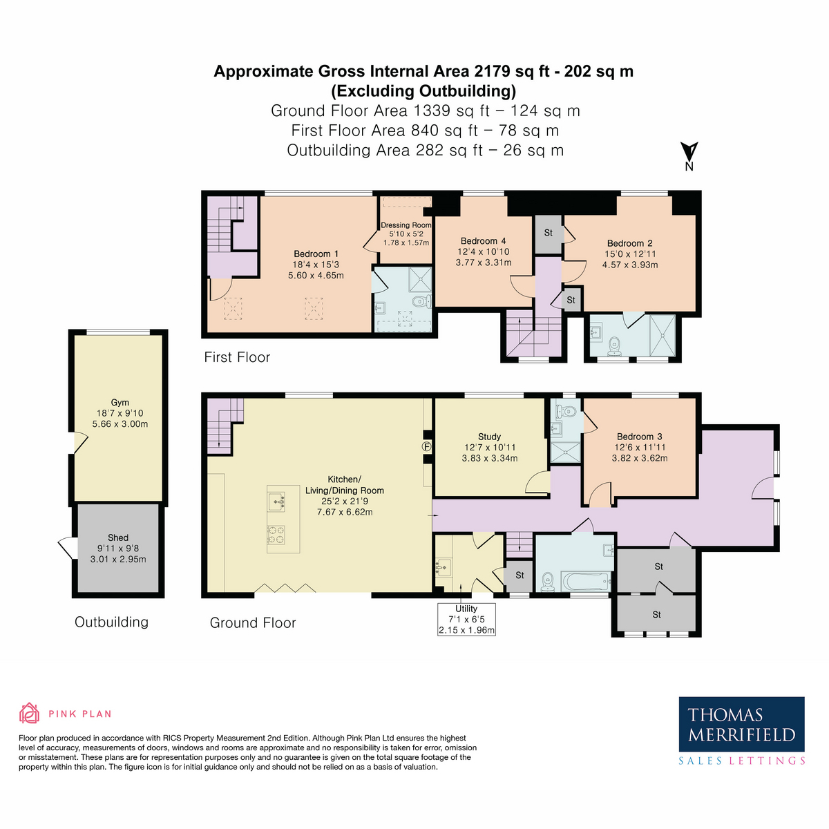 Linden, Downs Close, Harwell floorplan