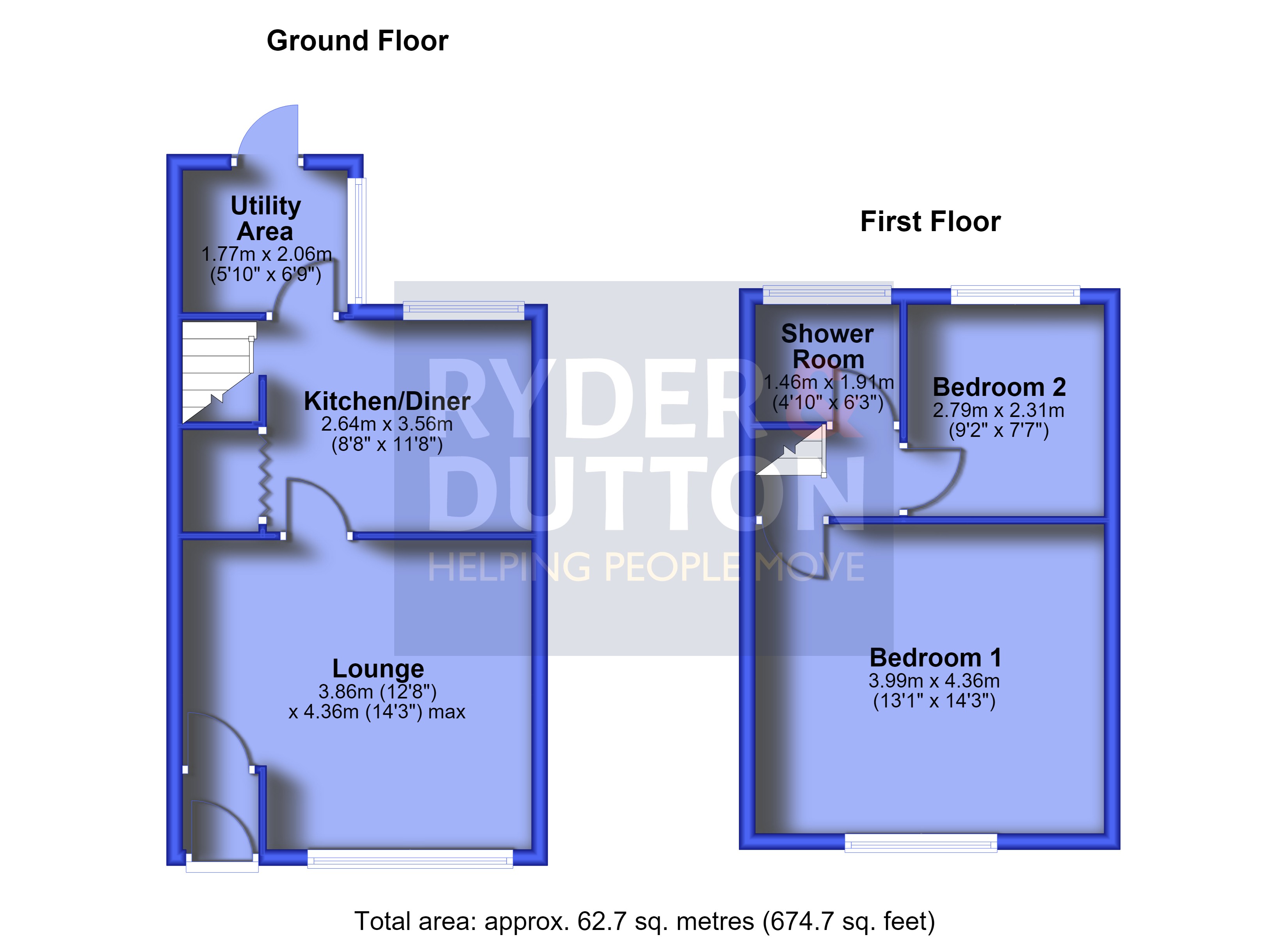 110, Broadbent Road, Oldham floorplan
