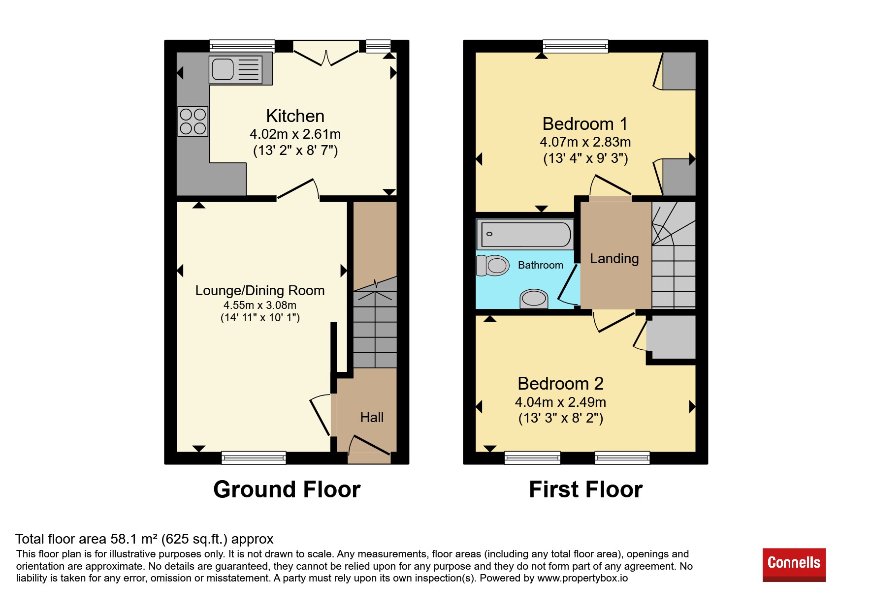 23, Hulton Close, Southampton floorplan