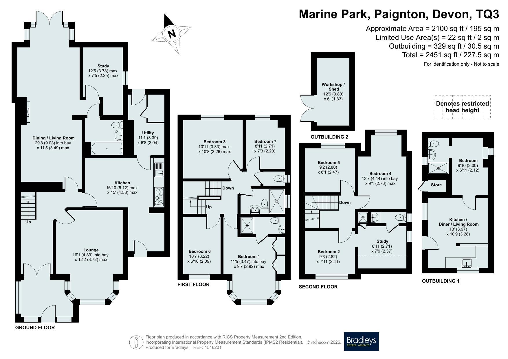 2, Marine Park, Devon floorplan