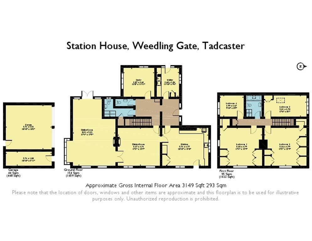 5 Bedrooms Detached house for sale in Weedling Gate, Stutton, Tadcaster LS24