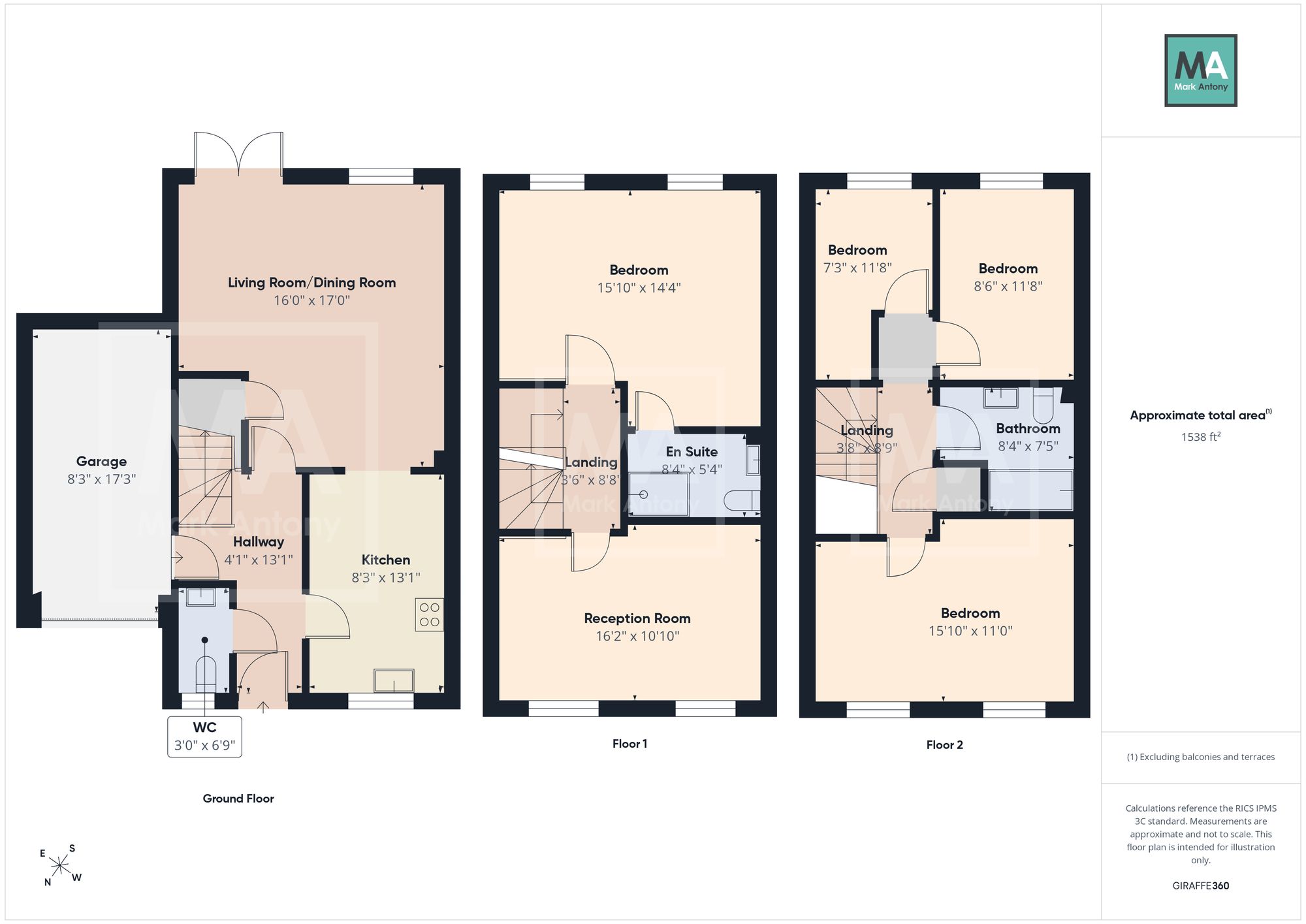 26 Bourchier Way, Warrington floorplan