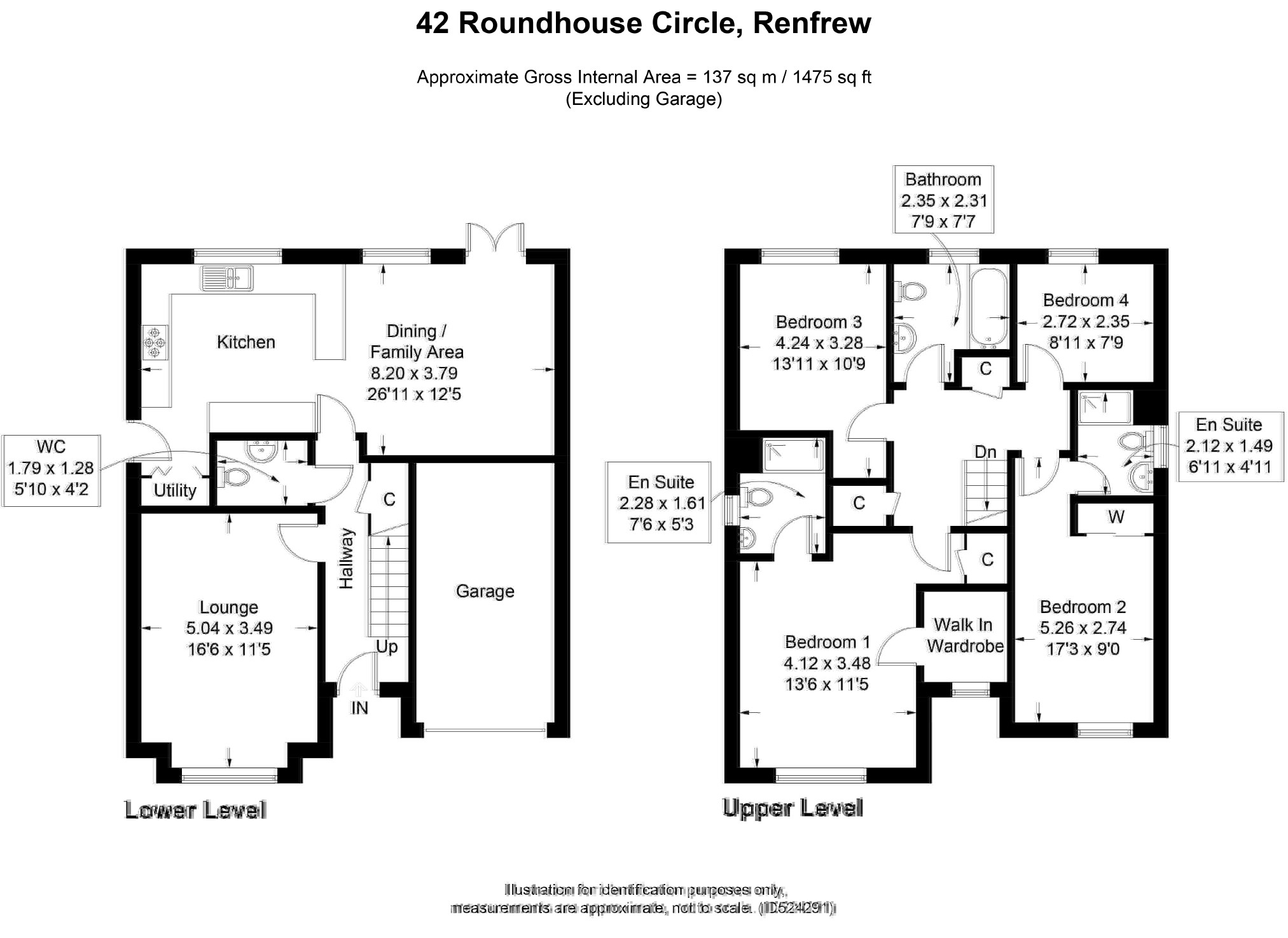 4 Bedrooms Detached house for sale in Roundhouse Circle, Renfrew PA4