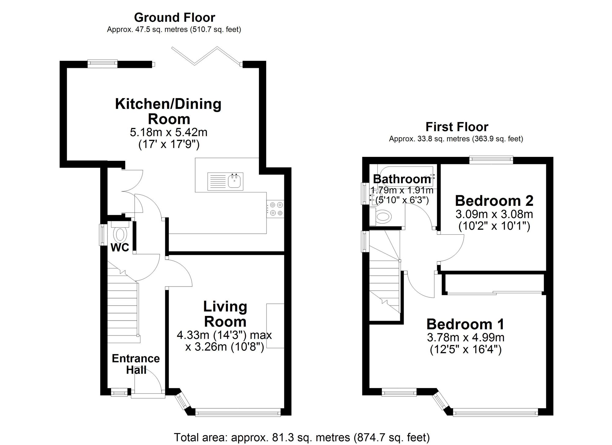 9 Springfield Avenue, Warrington floorplan
