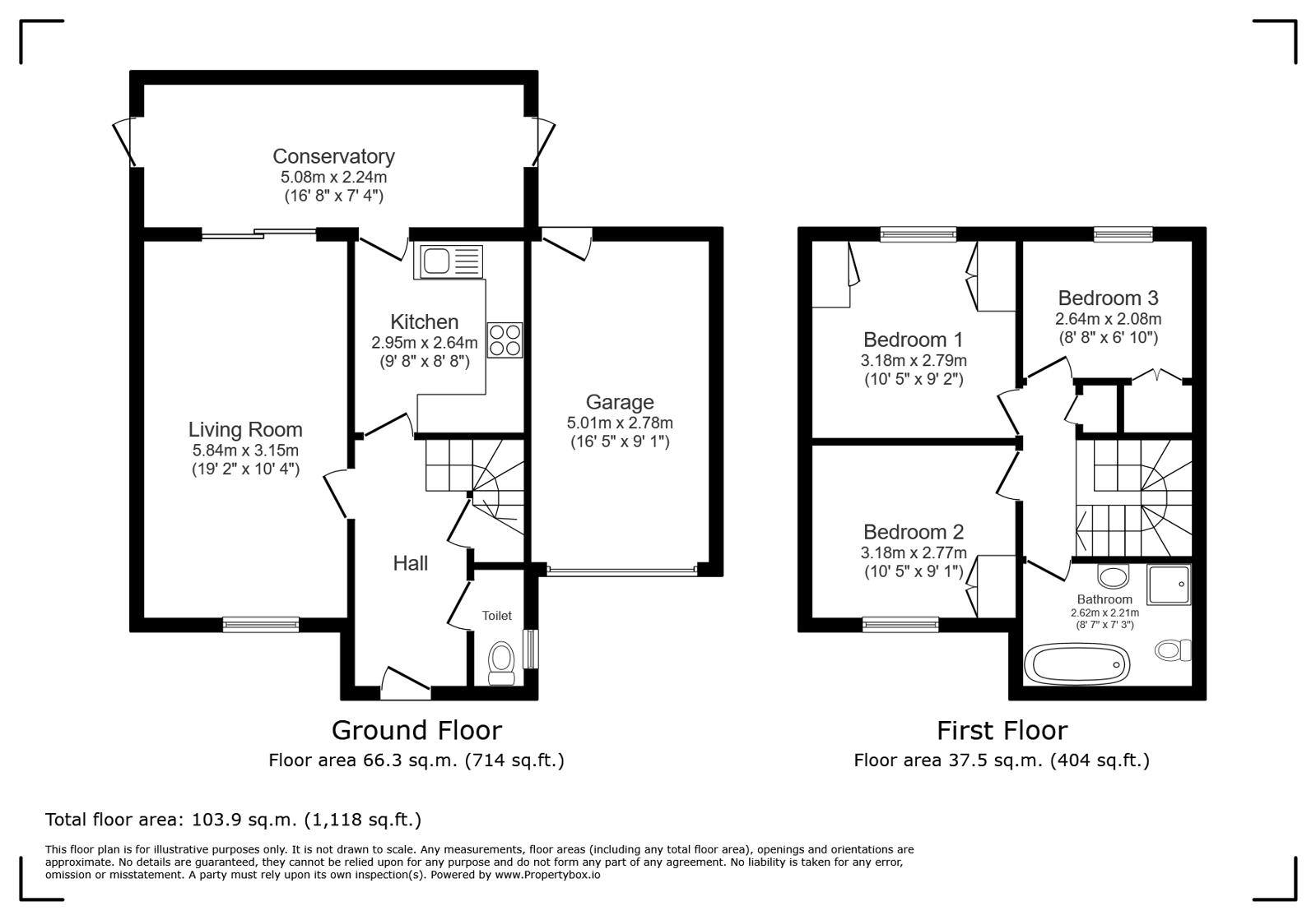 26, Overstrand Close, Oxfordshire floorplan