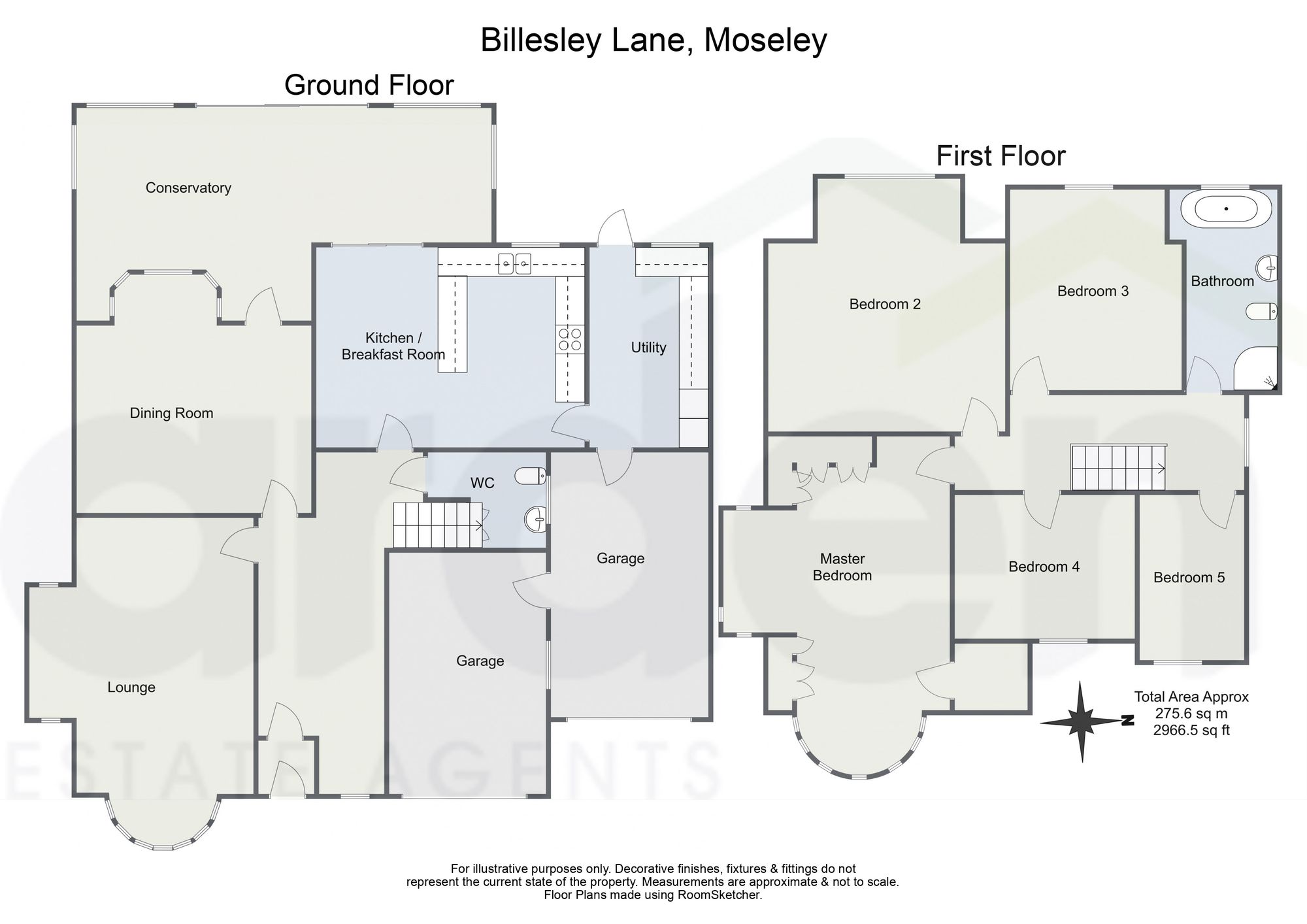 Billesley Lane, Moseley, B13 floorplan