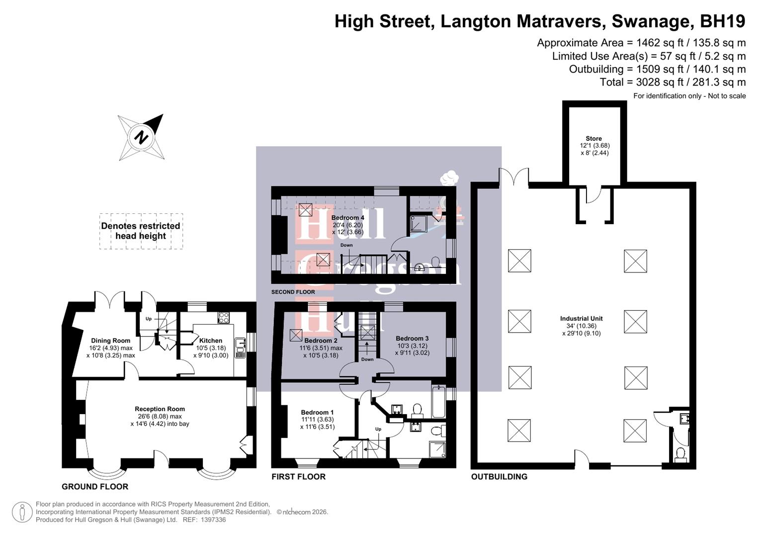 Bakery Cottage, High Street, Swanage floorplan