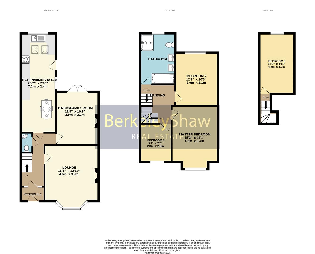 27, Thorndale Road, Liverpool floorplan