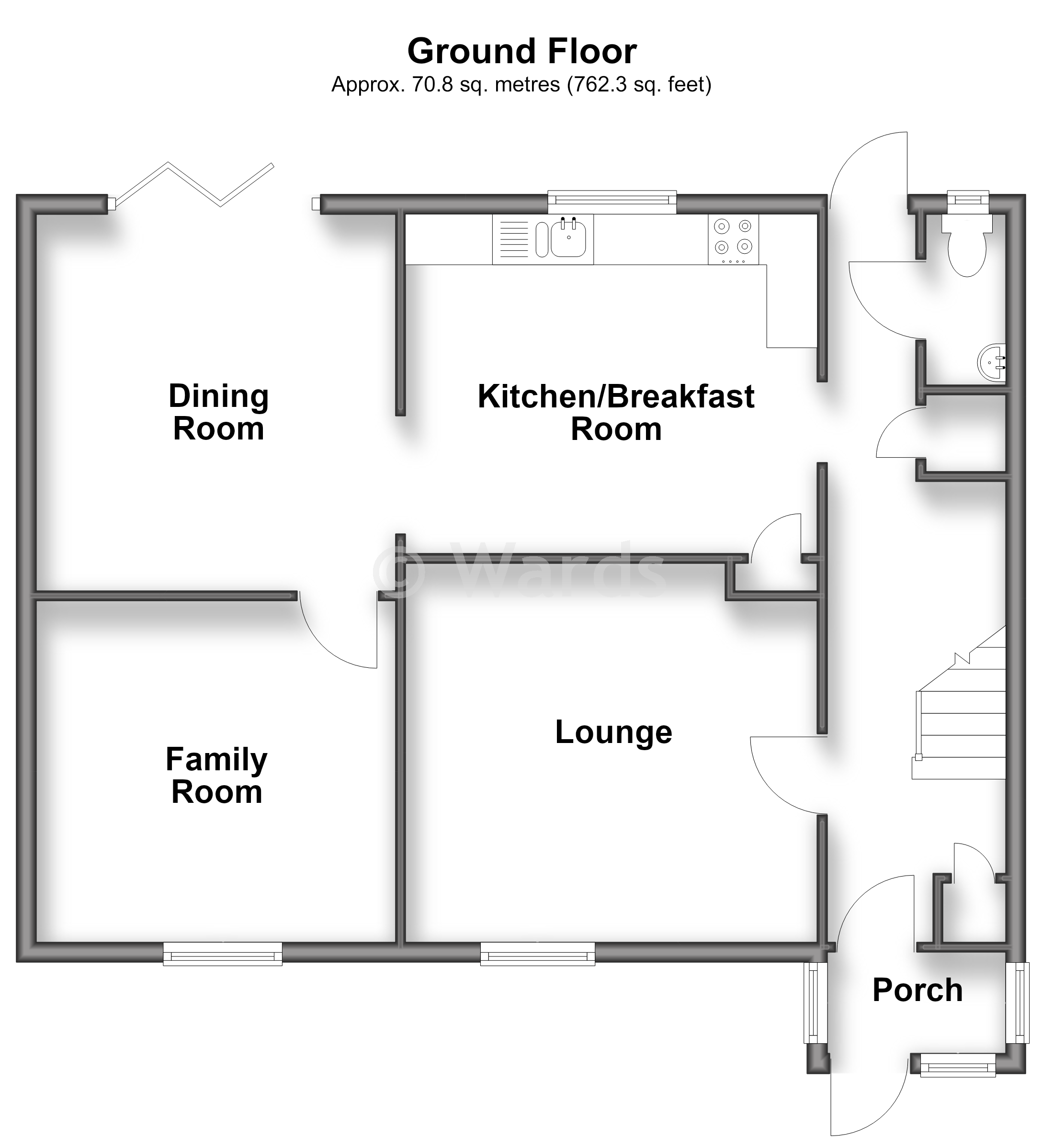 42, Goldfinch Close, Faversham floorplan