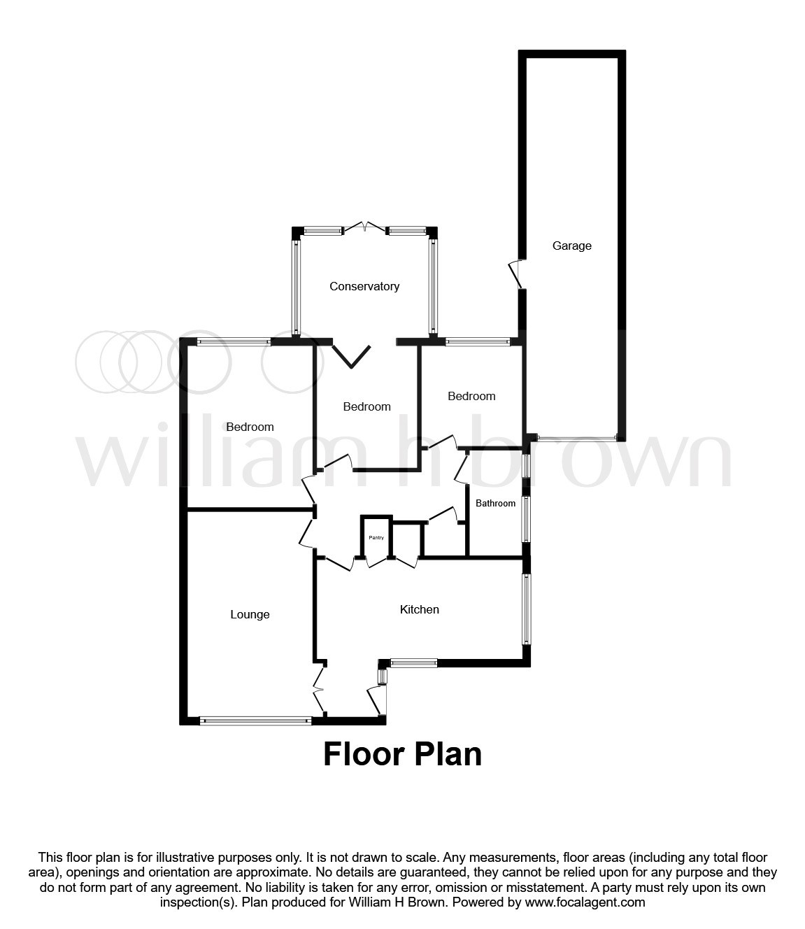 3 bed detached bungalow for sale in Walnut Walk, Marham, King's Lynn