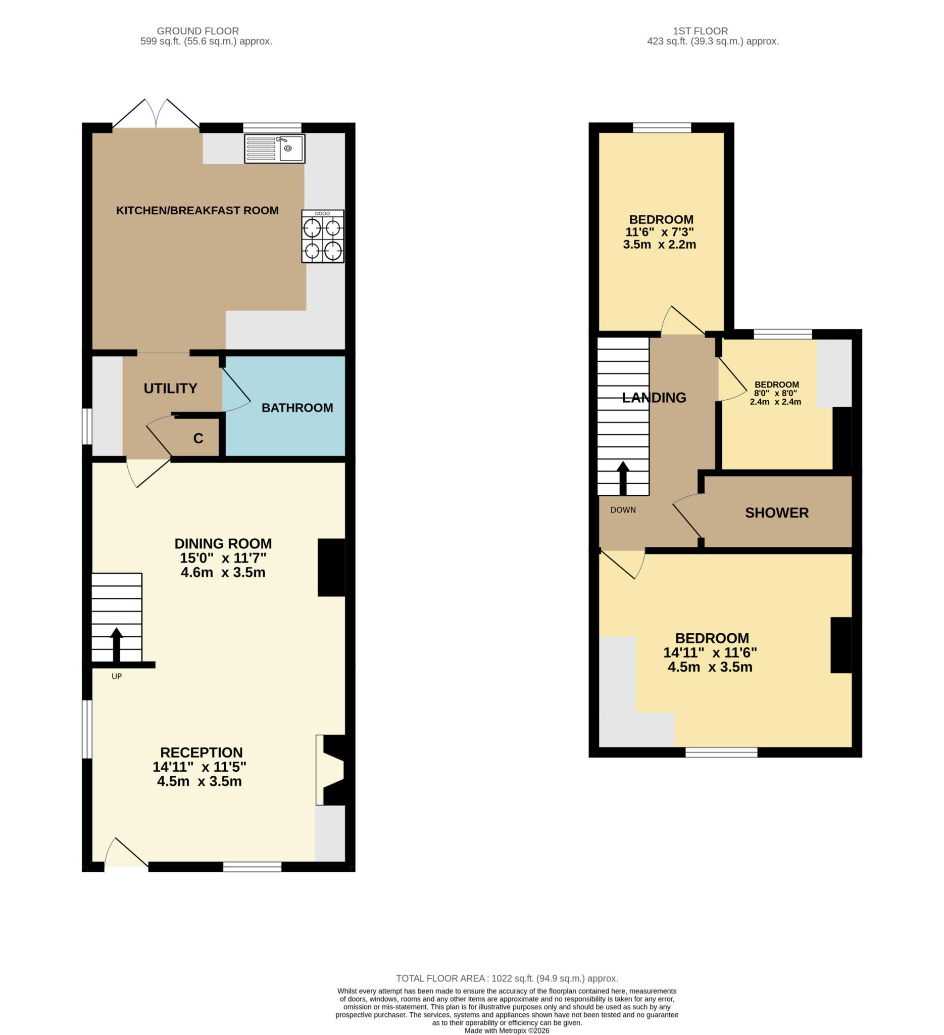 Hammonds Lane, Brentwood floorplan