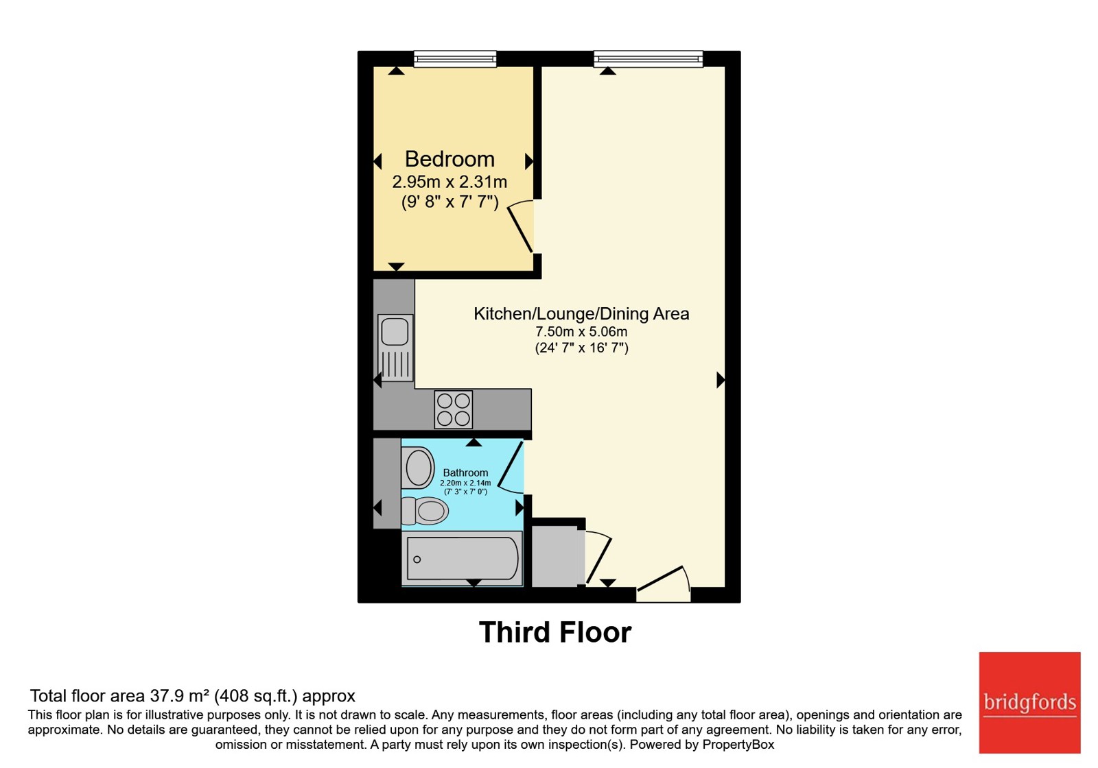 Apartment 106 Fabrick, 8, Warren Road, Cheshire floorplan