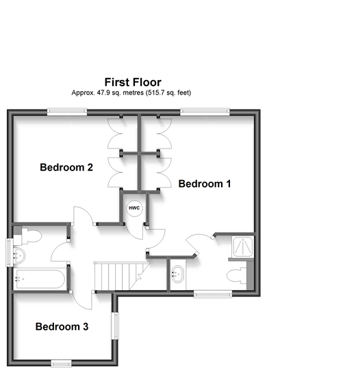 Foxholes, Rudgwick, West Sussex RH12, 3 bedroom detached house for sale