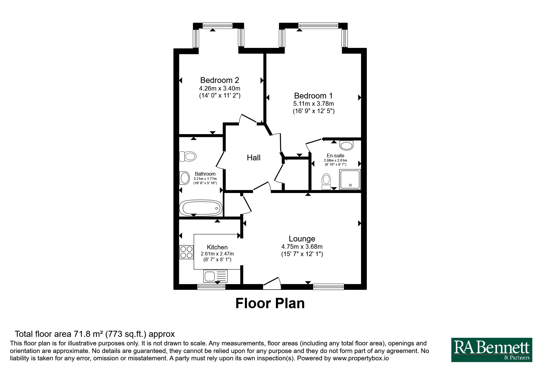 2, Cheltenham floorplan