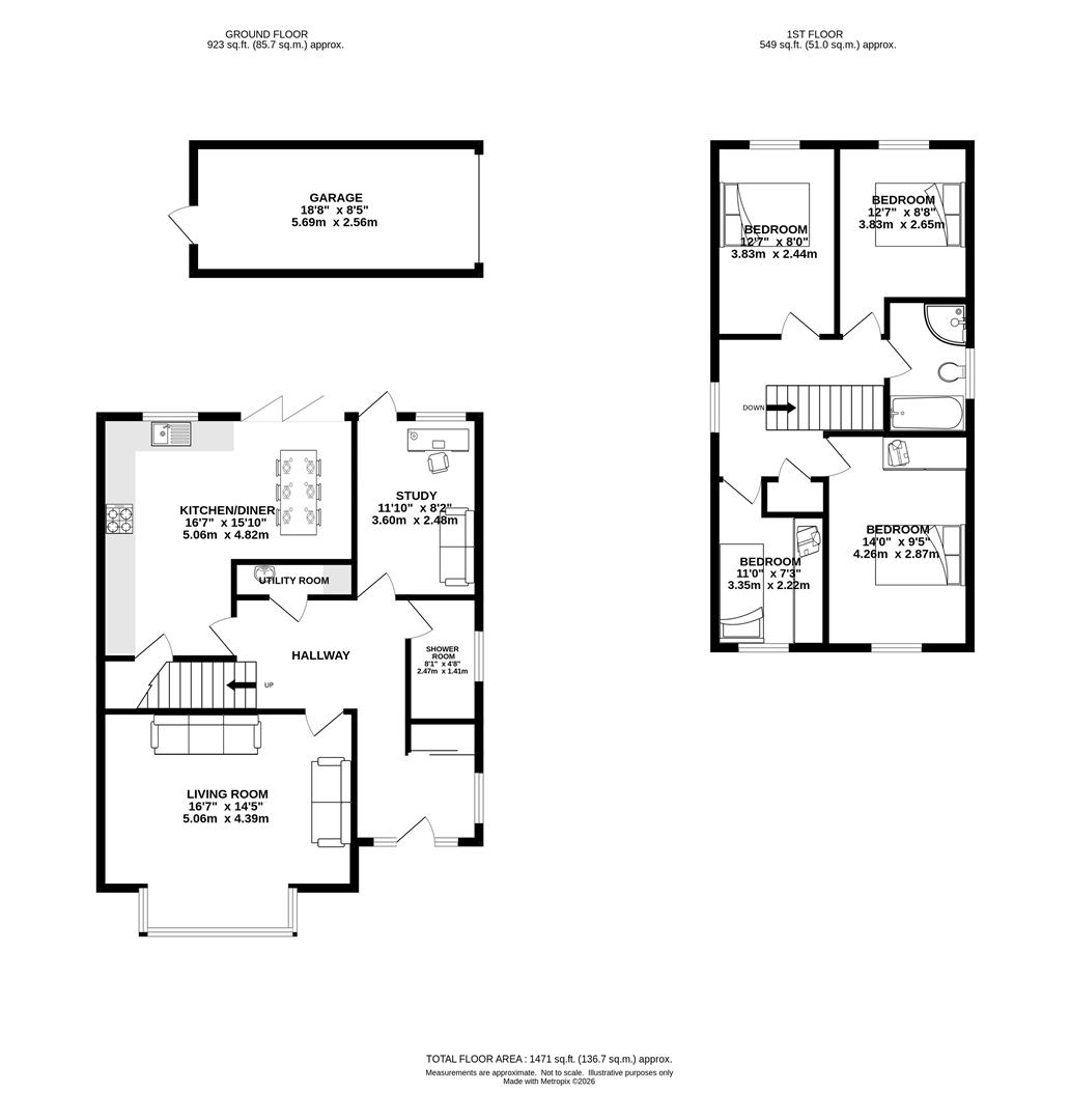Swan Lane, Brentwood floorplan