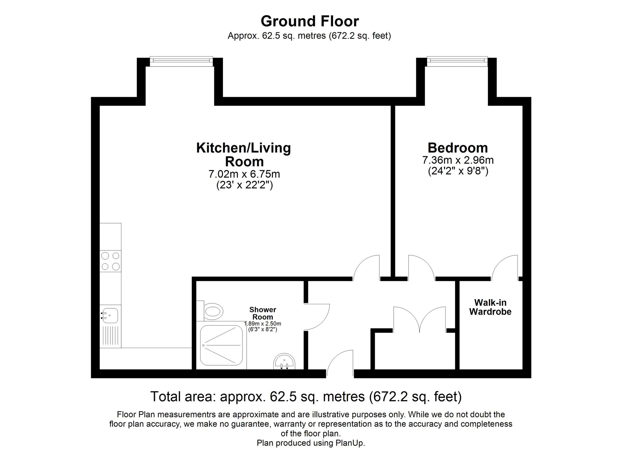 Flat 34, Jacob Place Edwin Gardens, Saffron Walden floorplan