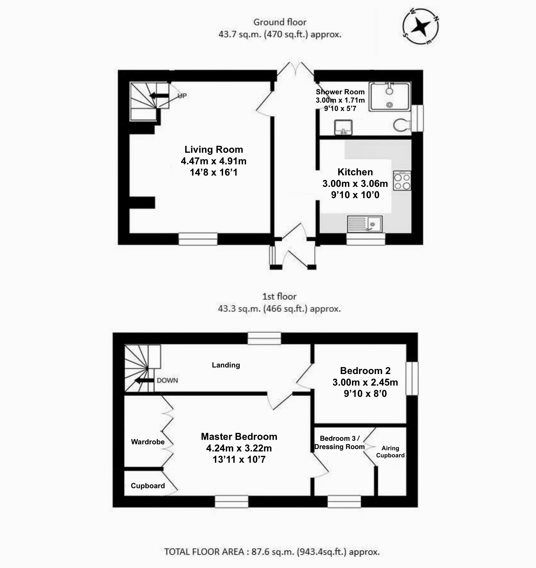 Thatch Cottage, Taunton floorplan