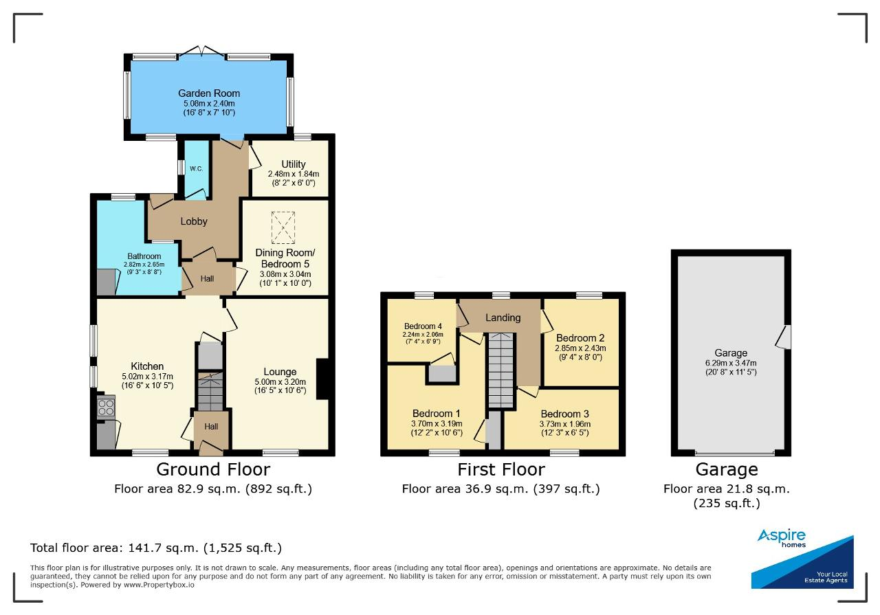 Fortune, Waterlees Road, Wisbech floorplan