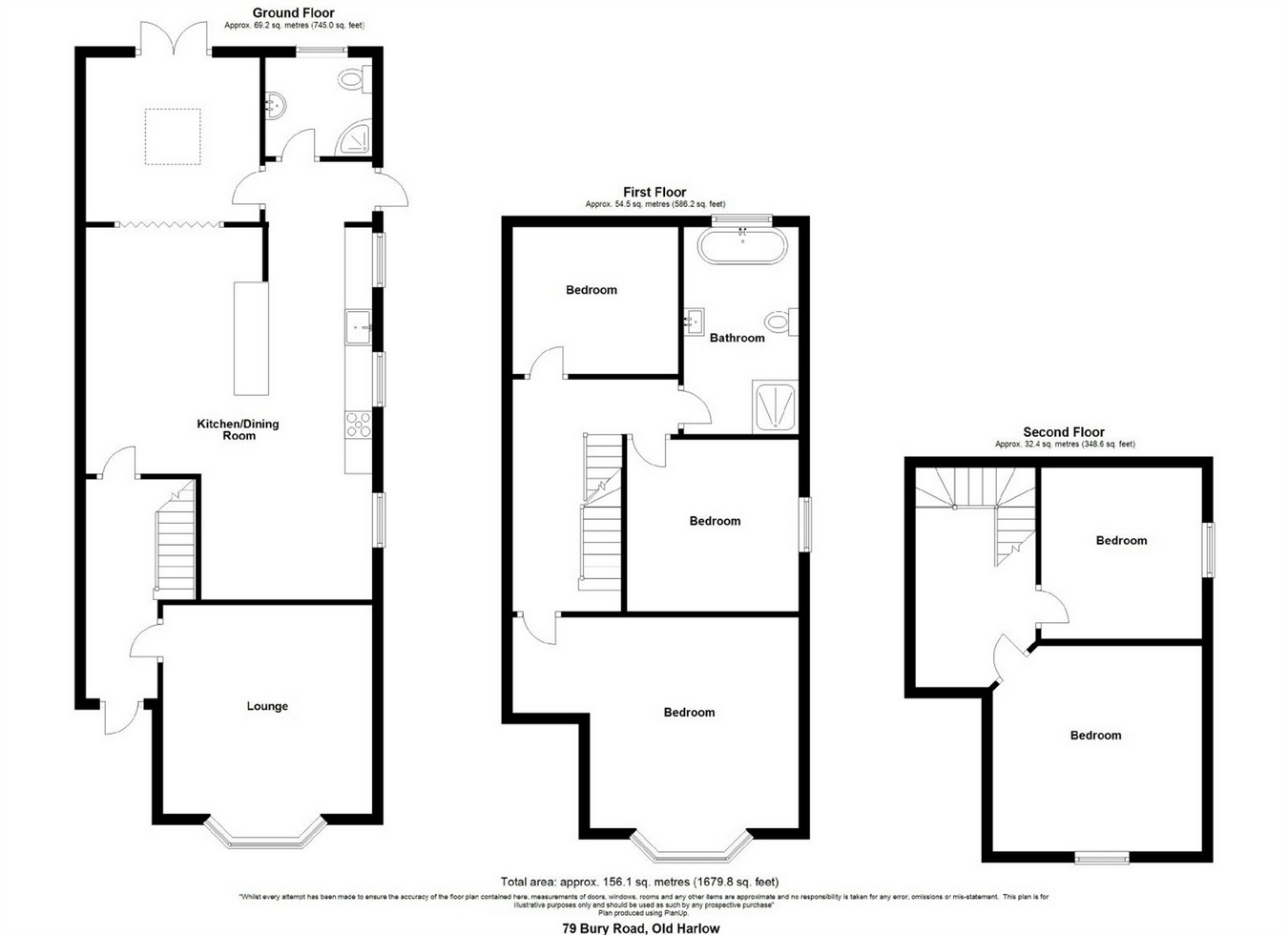 5 Bedrooms Semi-detached house for sale in Bury Road, Harlow, Essex CM17