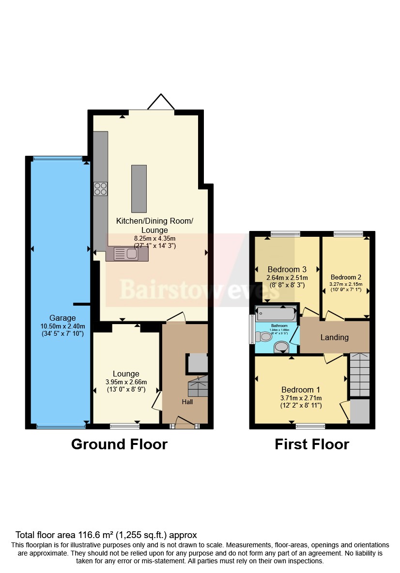 39, Curzon Close, Mansfield floorplan
